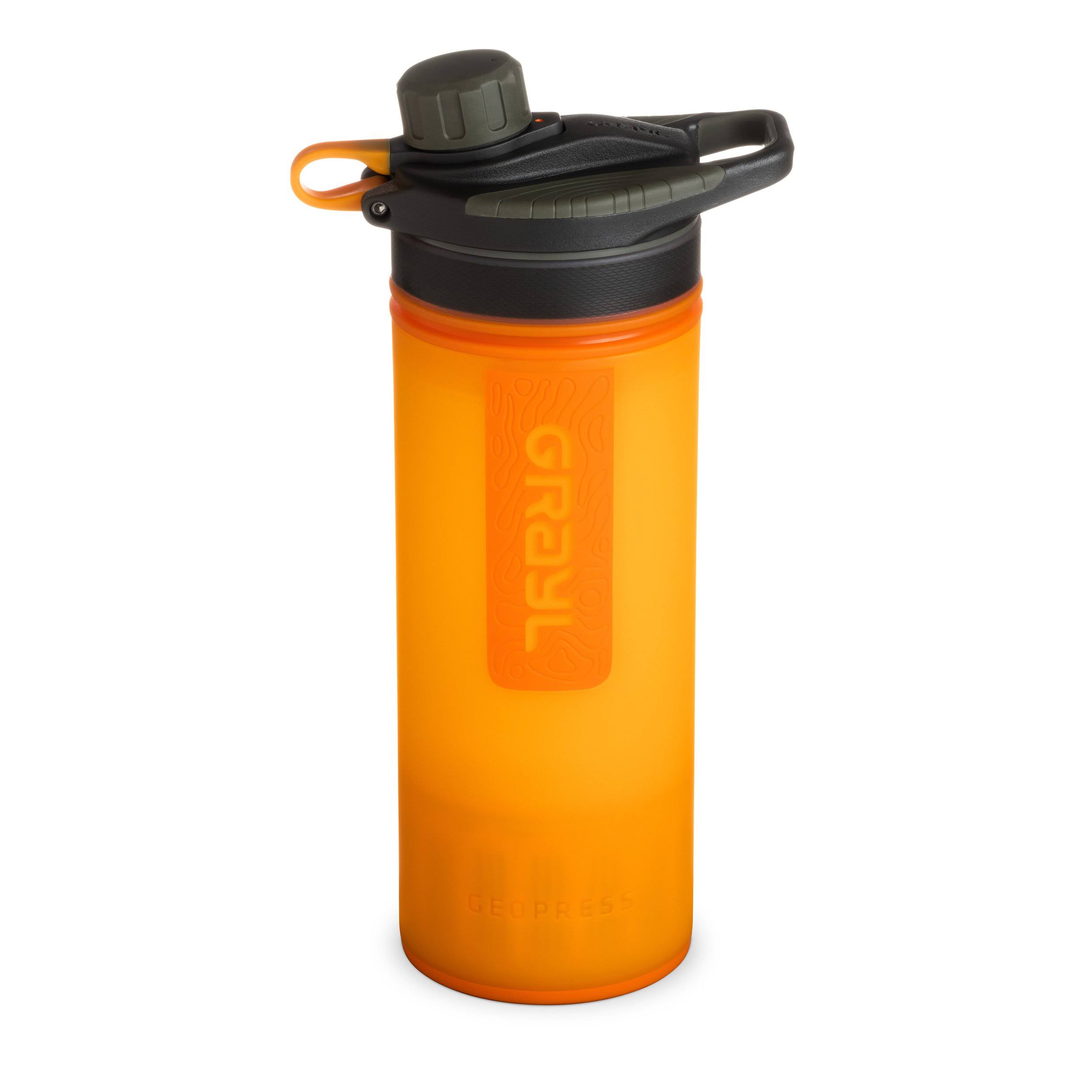 Grayl Geopress 24 oz Water Purifier - Visibility Orange