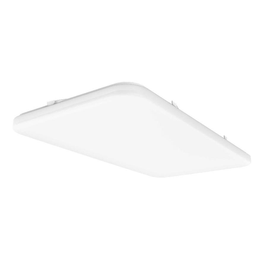 Good Earth Lighting Puff 28-In Satin White Traditional LED Flush Mount Light Lf1165-Whg-28Lf0-G