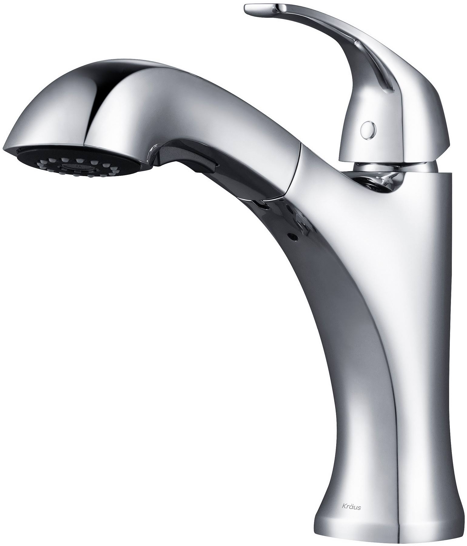 Kraus KPF-2252CH Oren Dual Function Kitchen Faucet, Chrome/Pull-Out