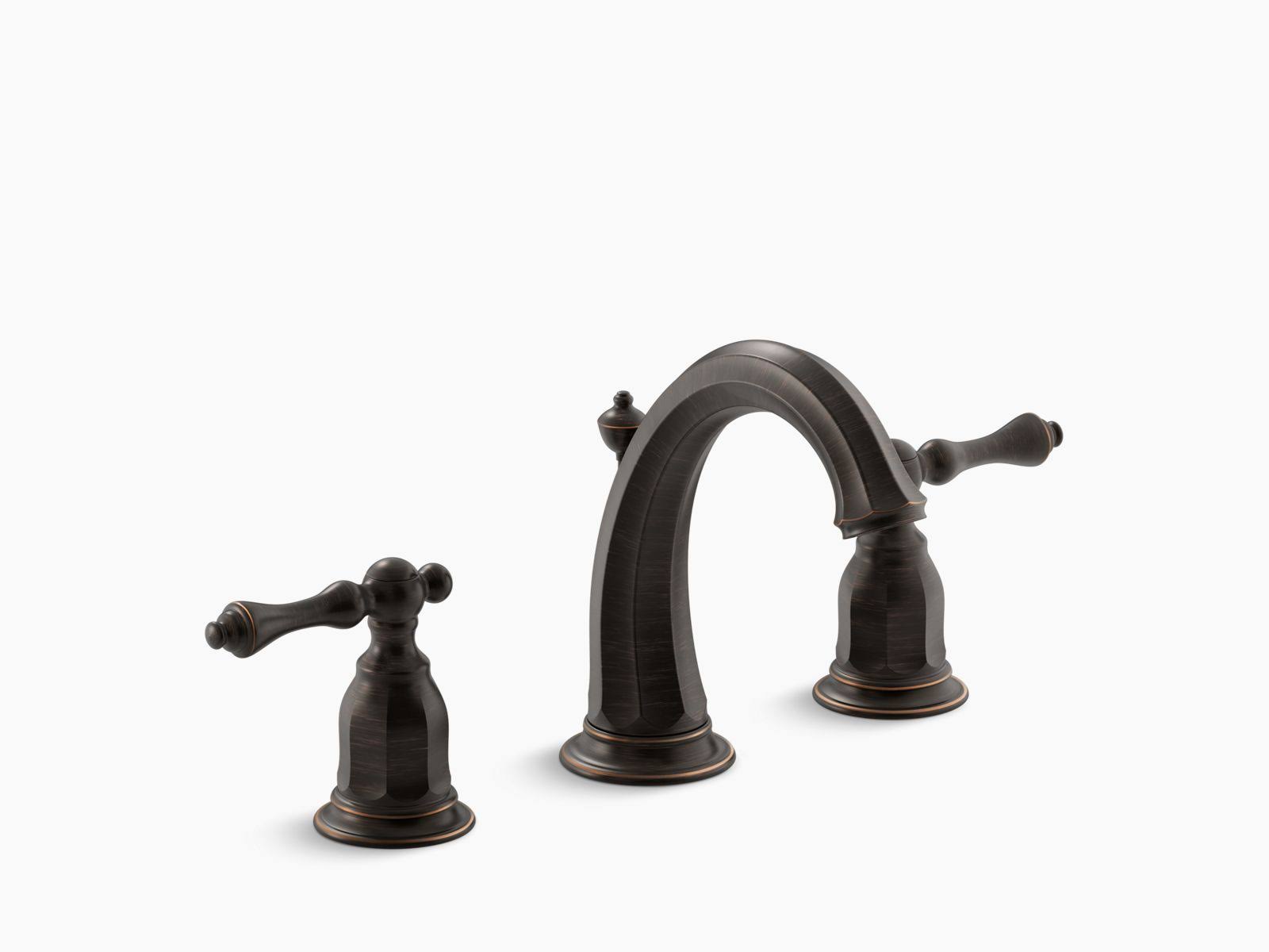 Kohler K-13491-4-2BZ Kelston Widespread Bathroom Sink Faucet Oil-Rubbed Bronze