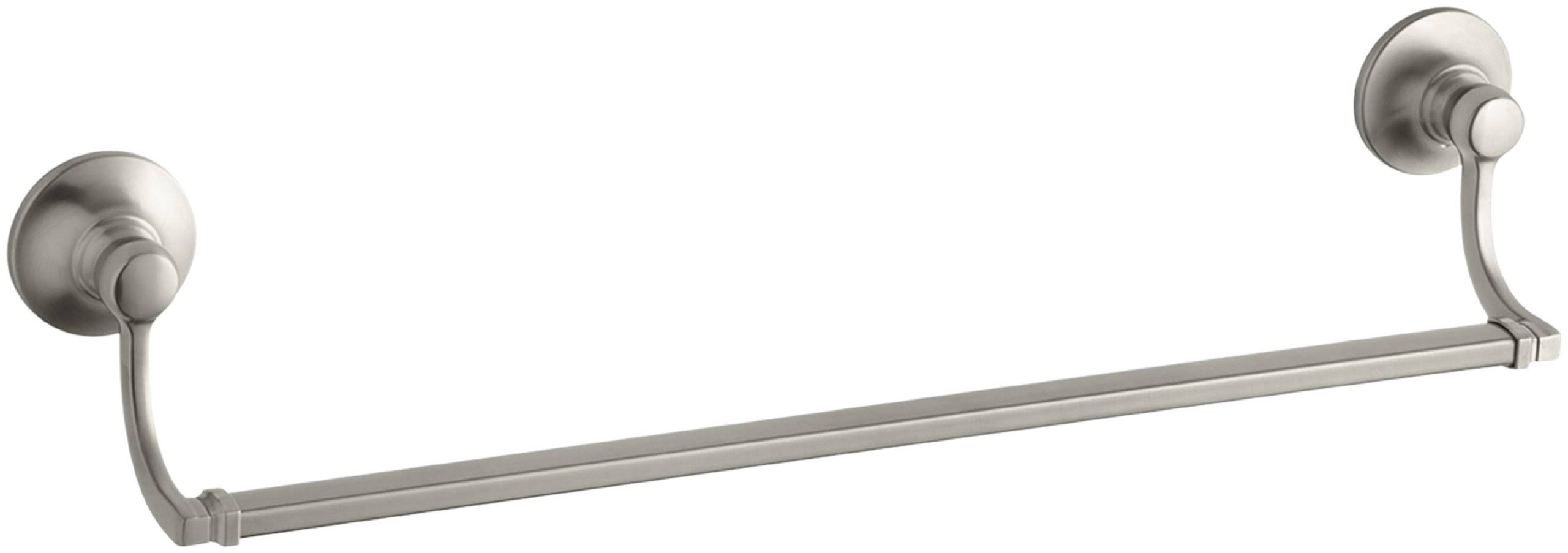 Kohler 11410-BN Bancroft 18x22 Towel Bar - Vibrant Brushed Nickel