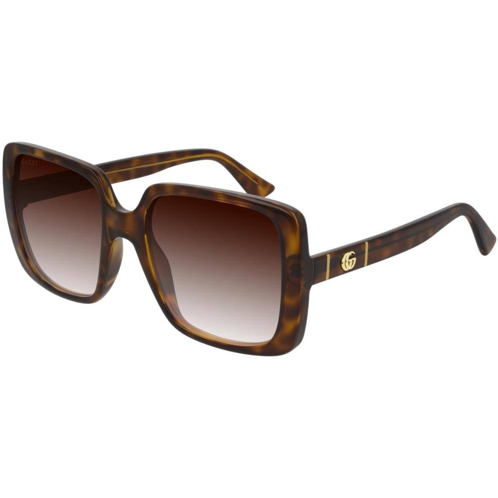 Gucci GG0632S Sunglasses 002 Havana Brown