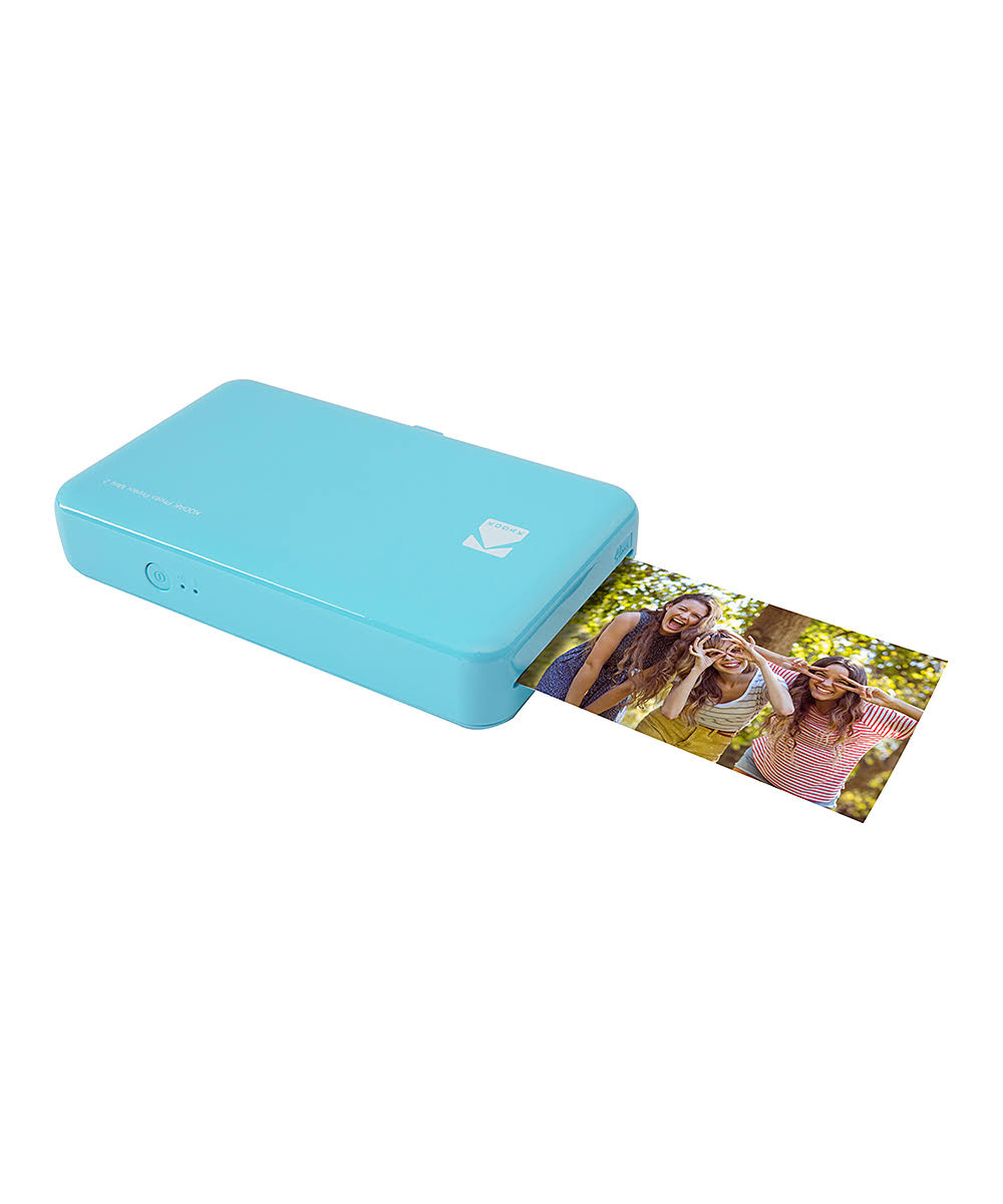 Kodak Photo Mini 2 Portable Color Dye-Sublimation Photo Printer - Blue