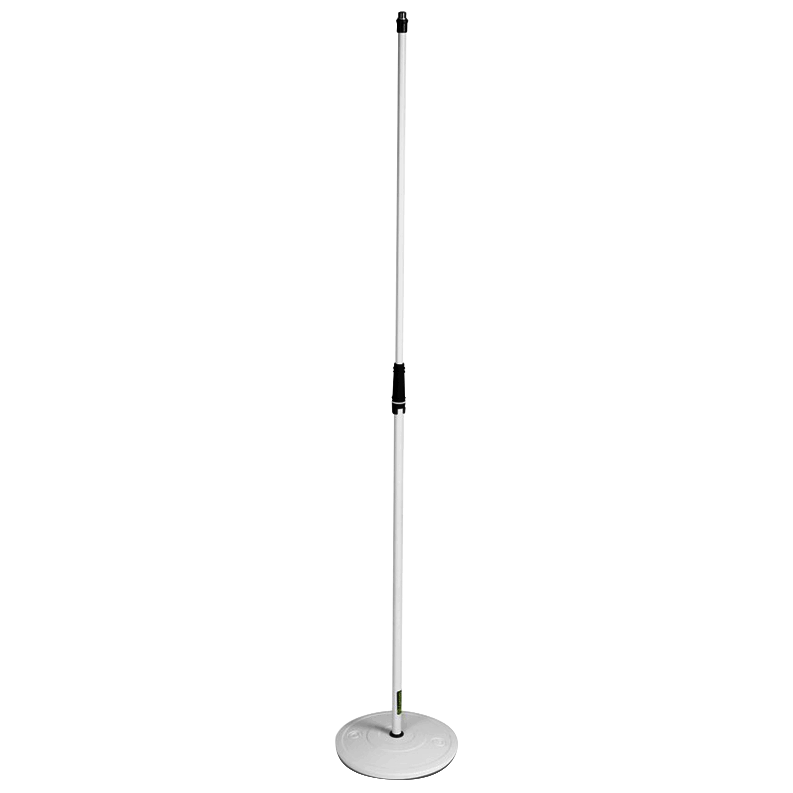Gravity Stands Microphone Stand with Round Base - White GMS23W