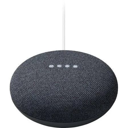 Google Nest Mini (2nd Generation) Smart Speaker - Charcoal, Black