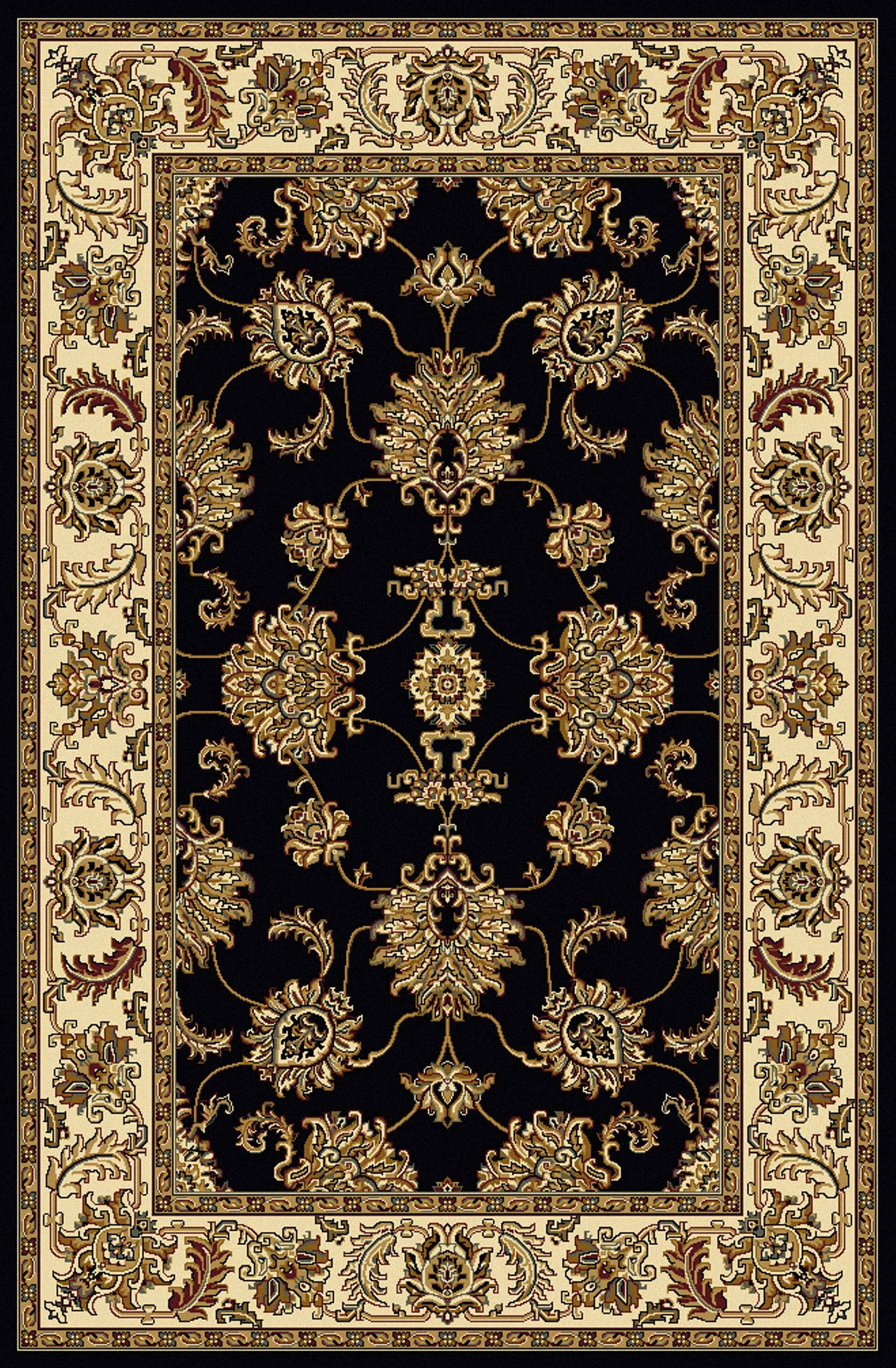 Radici USA Noble 1330 Black 2&2x22x8& Area Rug