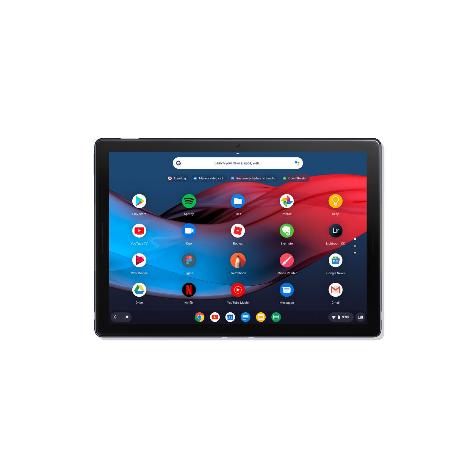 Google Pixel Slate 12.3x22 Tablet, Intel Core M3, 8GB RAM, 64GB Ssd, Chrome OS, Midnight Blue