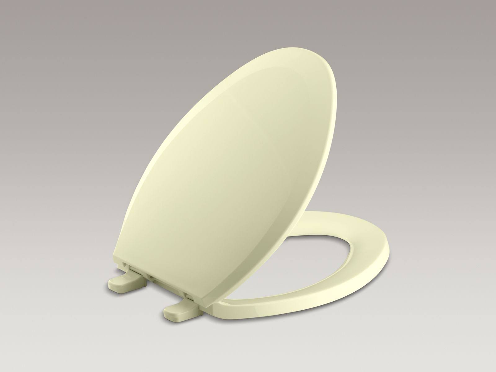 Kohler K-4652-Y2 Lustra with Quick-Release Hinges Elongated Toilet Seat Sunlight