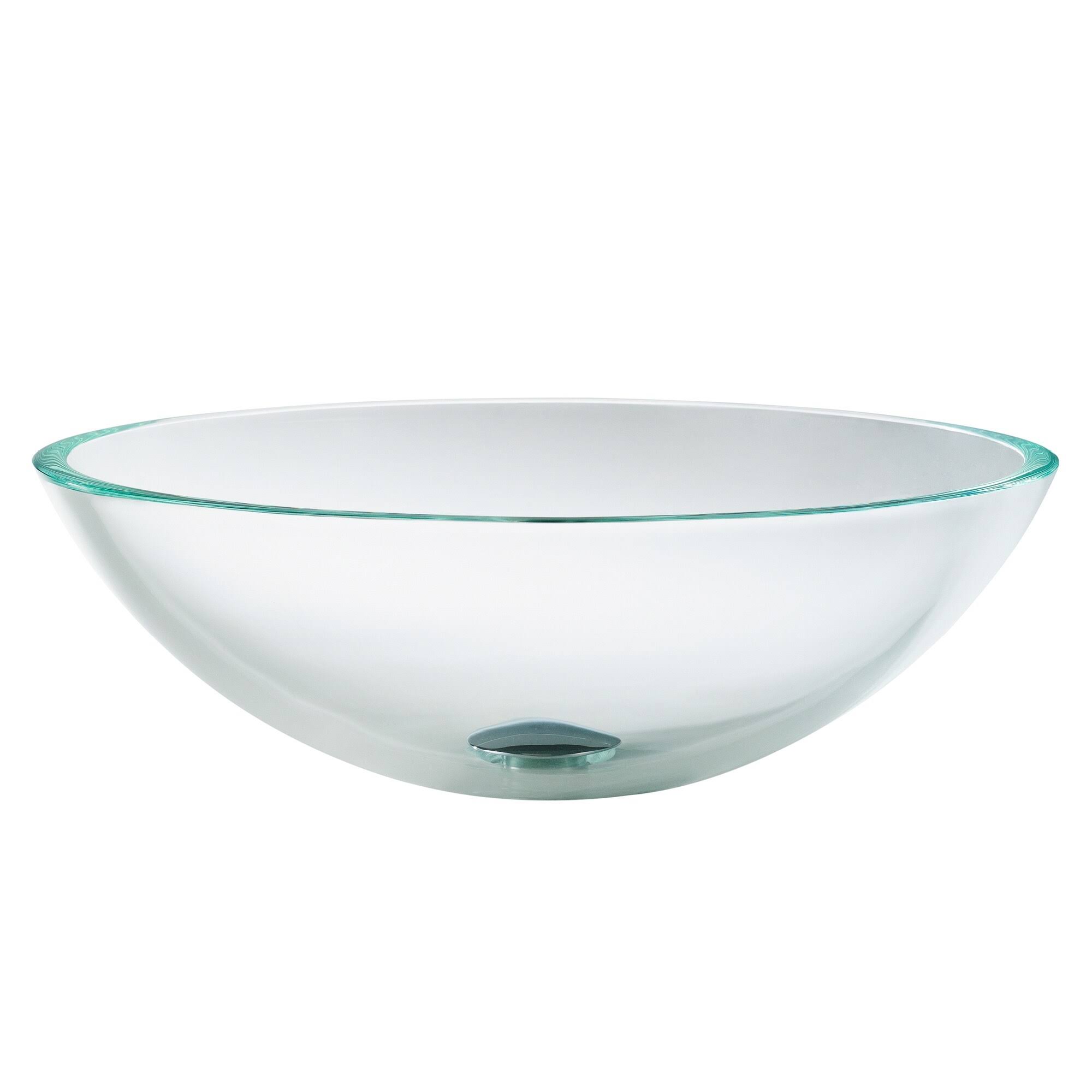 Kraus GV-100 Crystal Clear Glass Vessel Sink