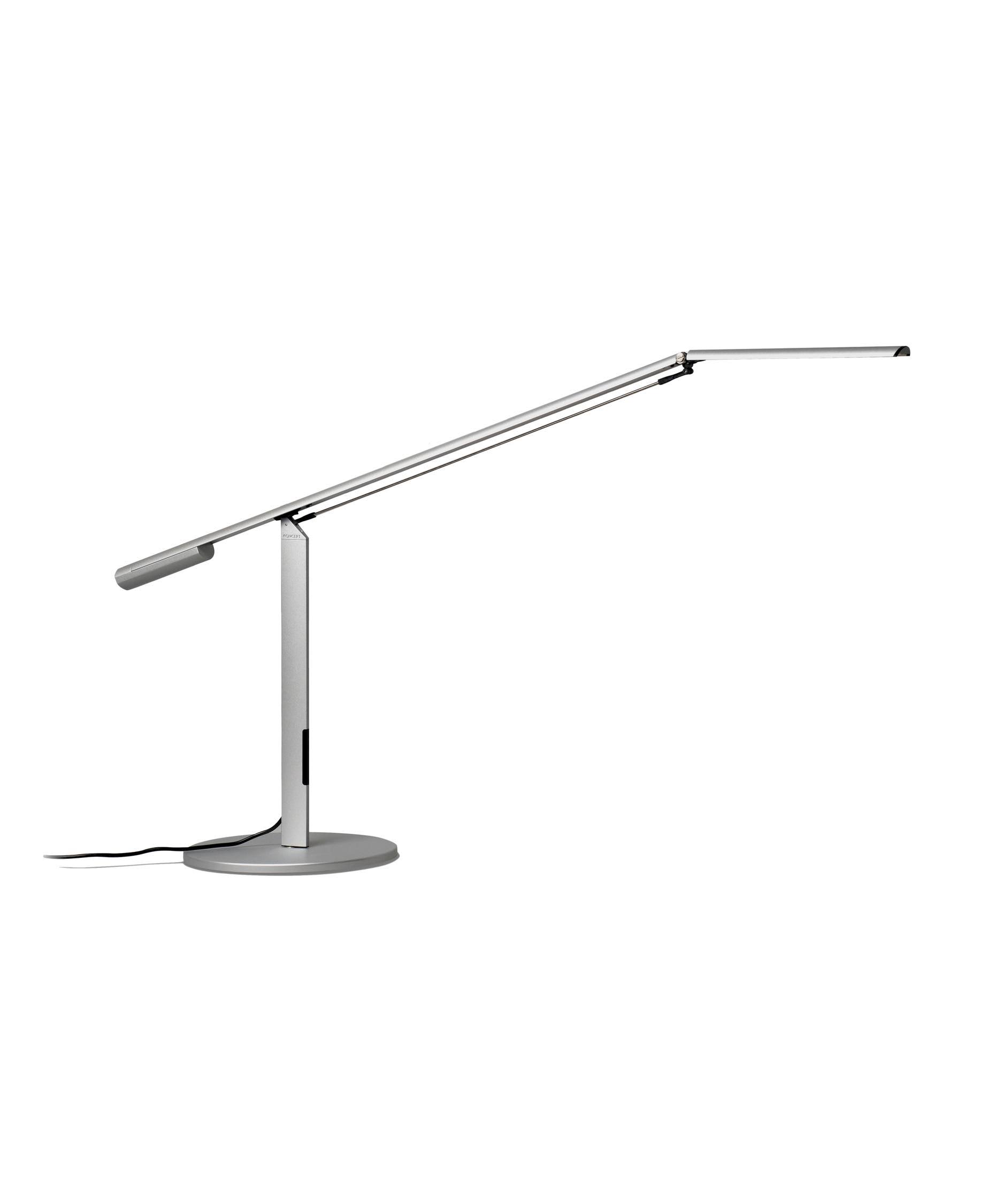 Koncept Equo LED Desk Lamp - Silver - ELX-A-C-SIL-DSK