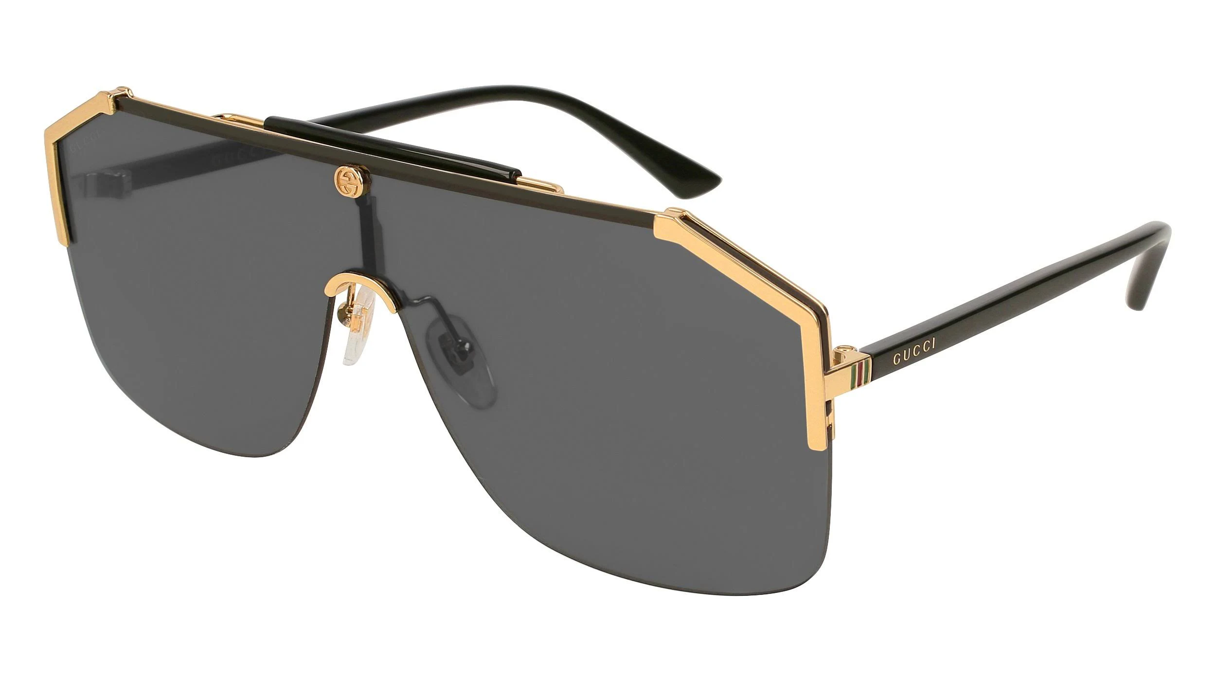 Gucci GG0291S Gold Sunglasses