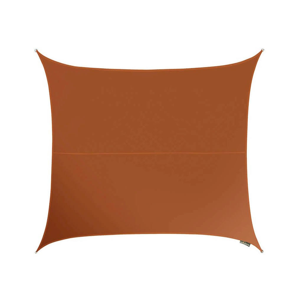 Kookaburra 9ft 10x22 Terracotta Waterproof Woven Square Sail Shade