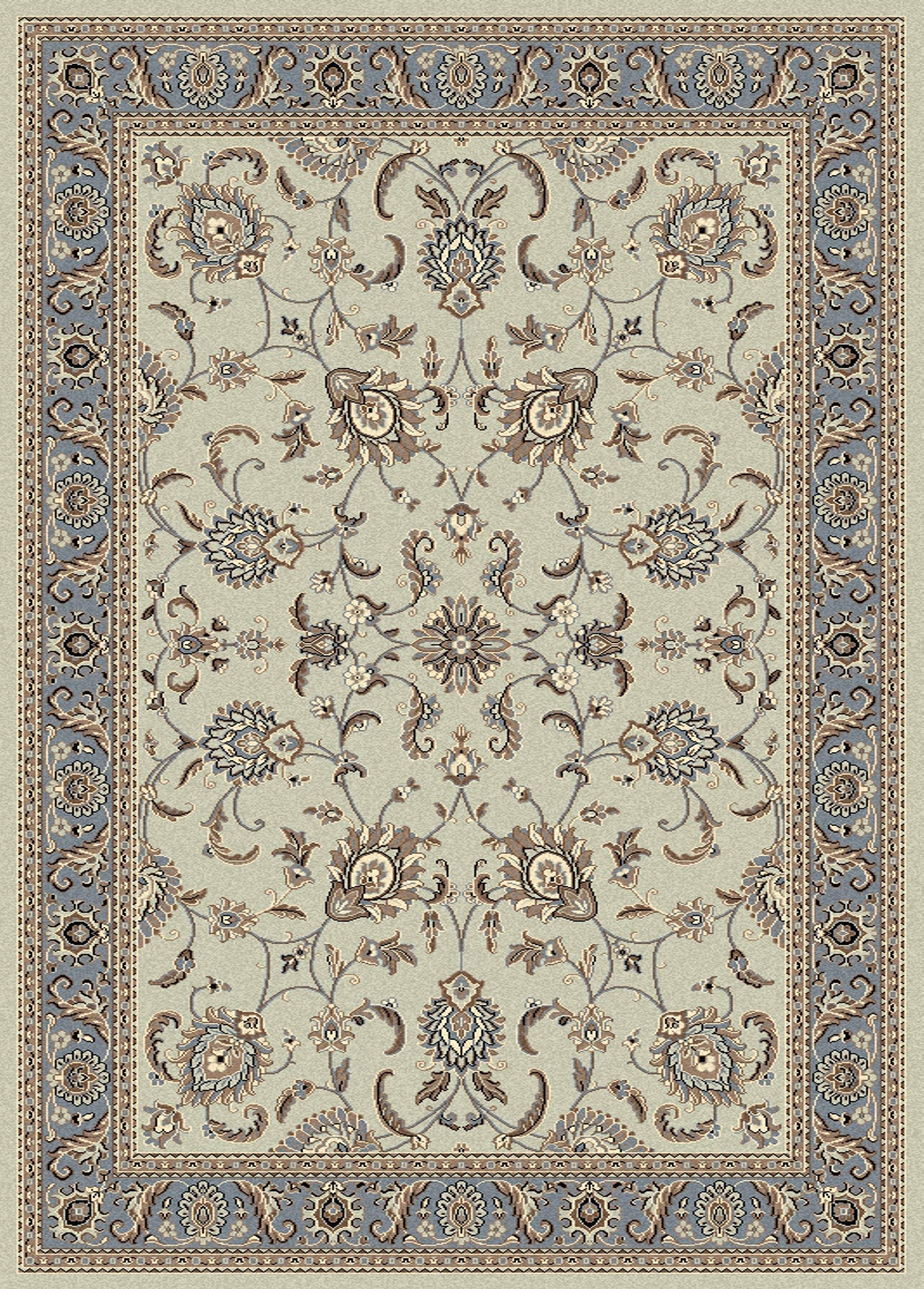 Radici Alba 1426 Green Area Rug