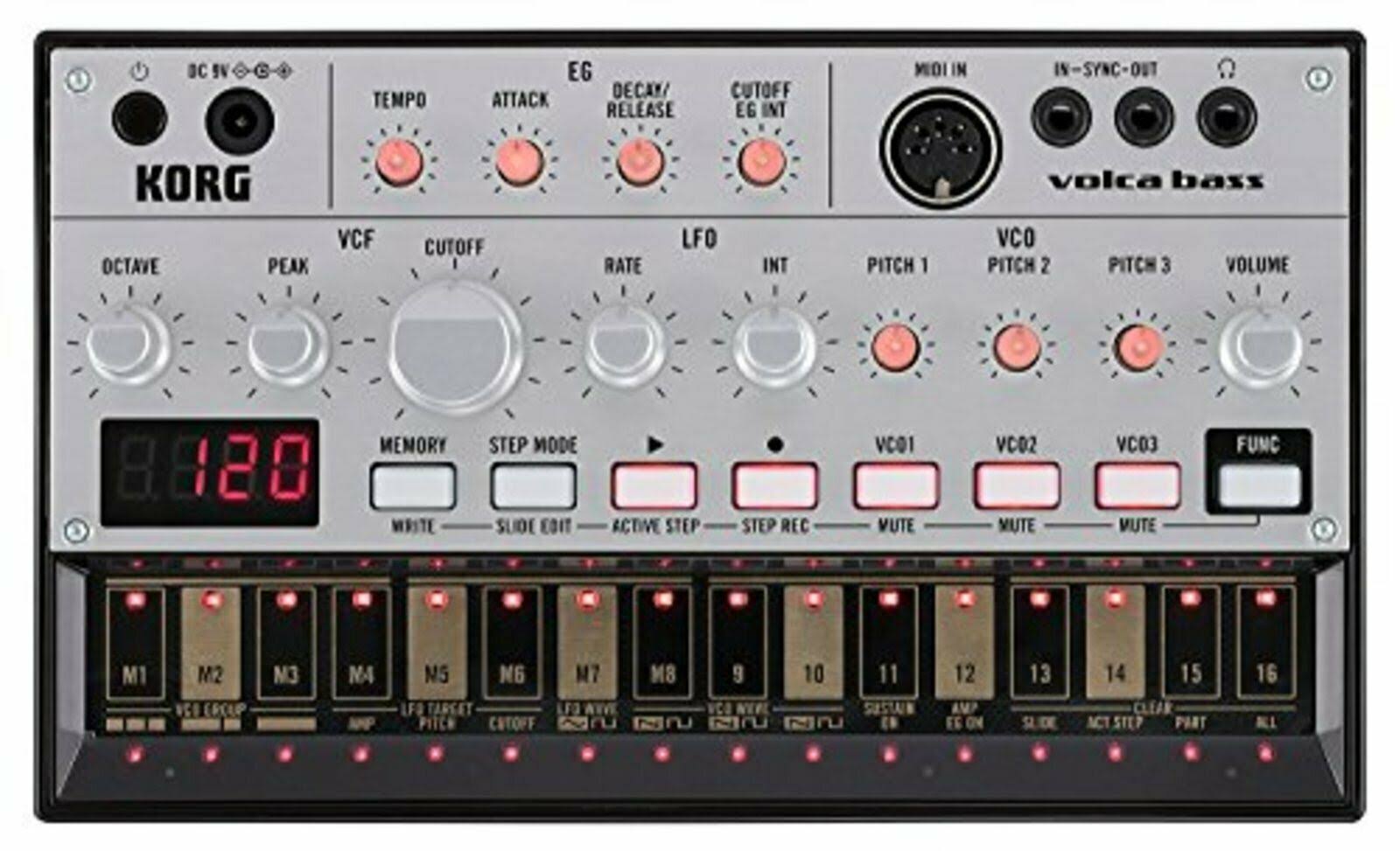 Korg Analog Bass Synthesizer Volca Bass New w/Tracking from Japan