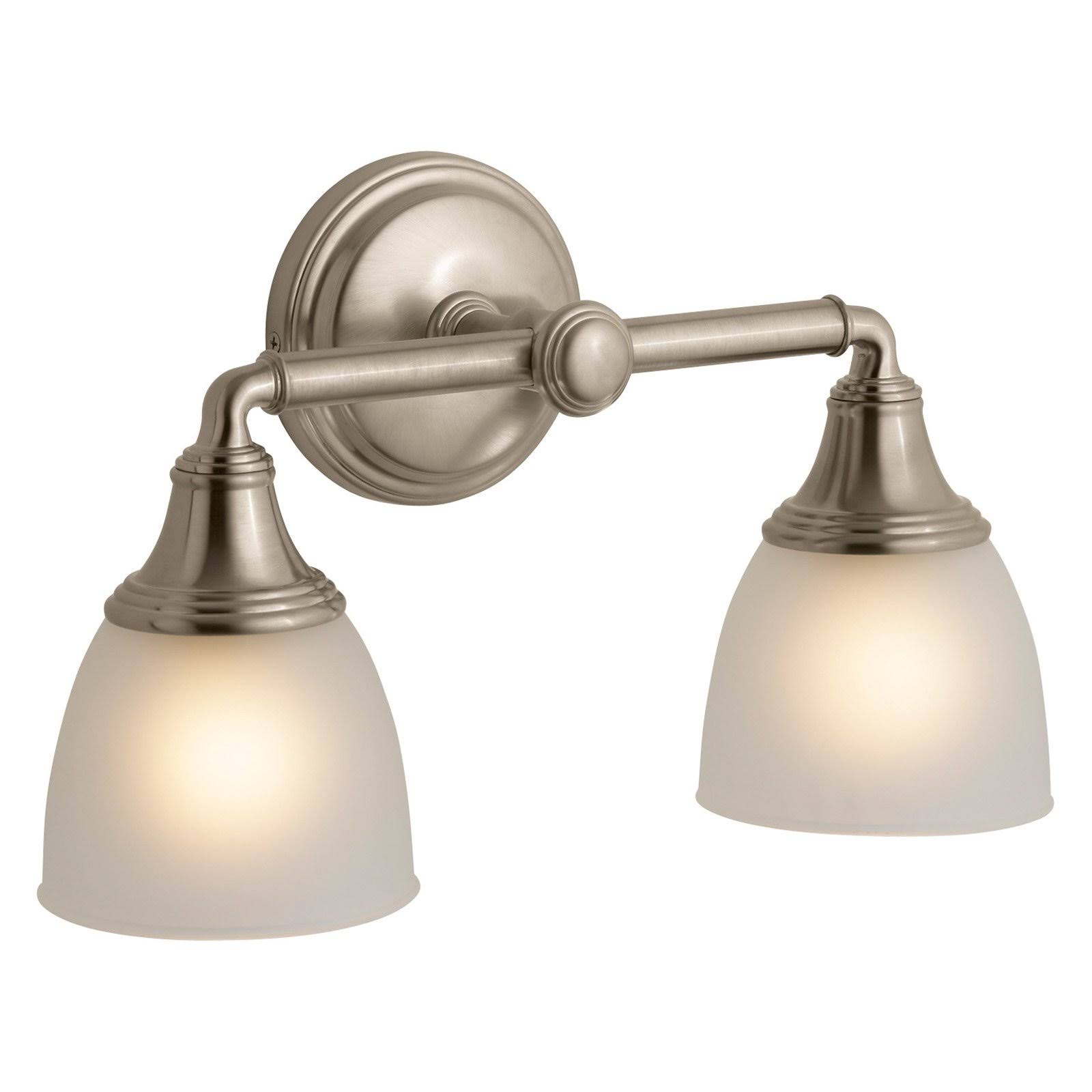 Kohler 10571-BV Devonshire Double Wall Sconce - Vibrant Brushed Bronze