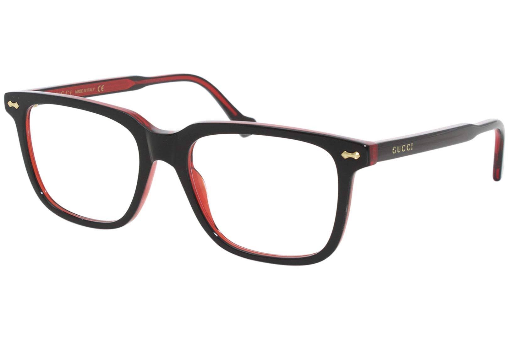 Gucci GG0737O 008 Black Demo Lens Men&s Eyeglasses 53 mm