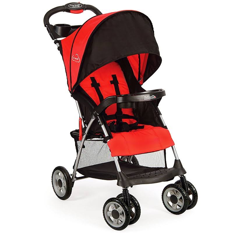 Kolcraft Cloud Plus Lightweight Stroller - Red