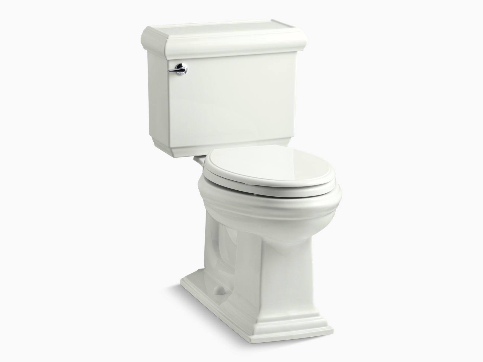 Kohler K-3818 Memoirs Classic 1.6 GPF Two-Piece Elongated Comfort Height Toilet Dune