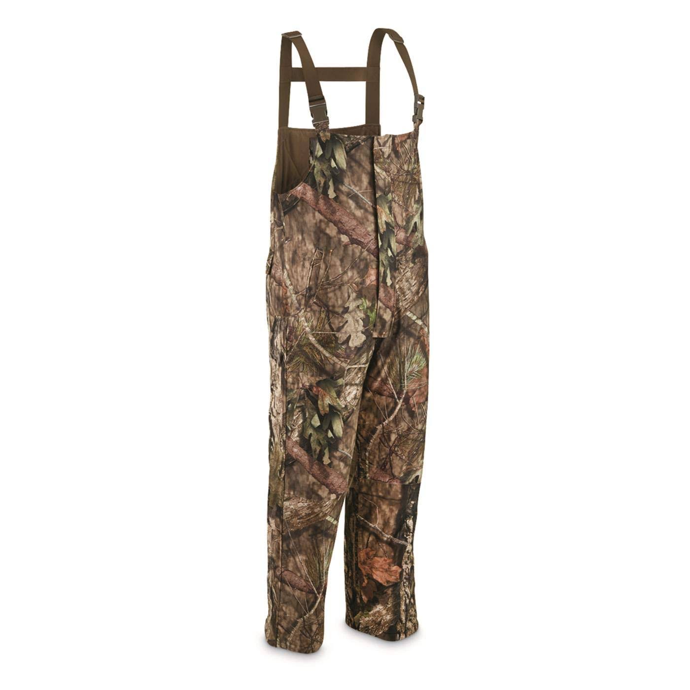 Guide Gear Men&s Guide Dry Hunt Bibs Waterproof Insulated, Mossy Oak Break-Up Country, XL