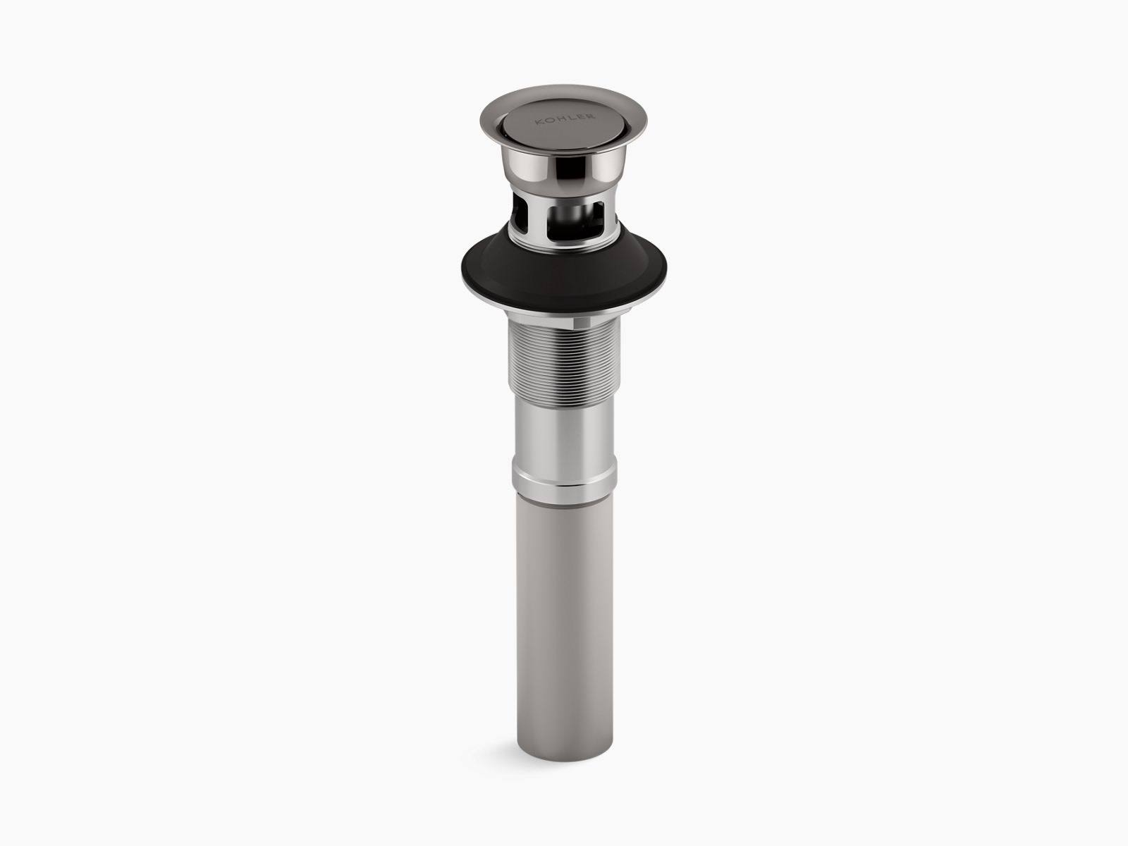 Kohler K-7124-A-TT Pop-Up Clicker Drain - Vibrant Titanium