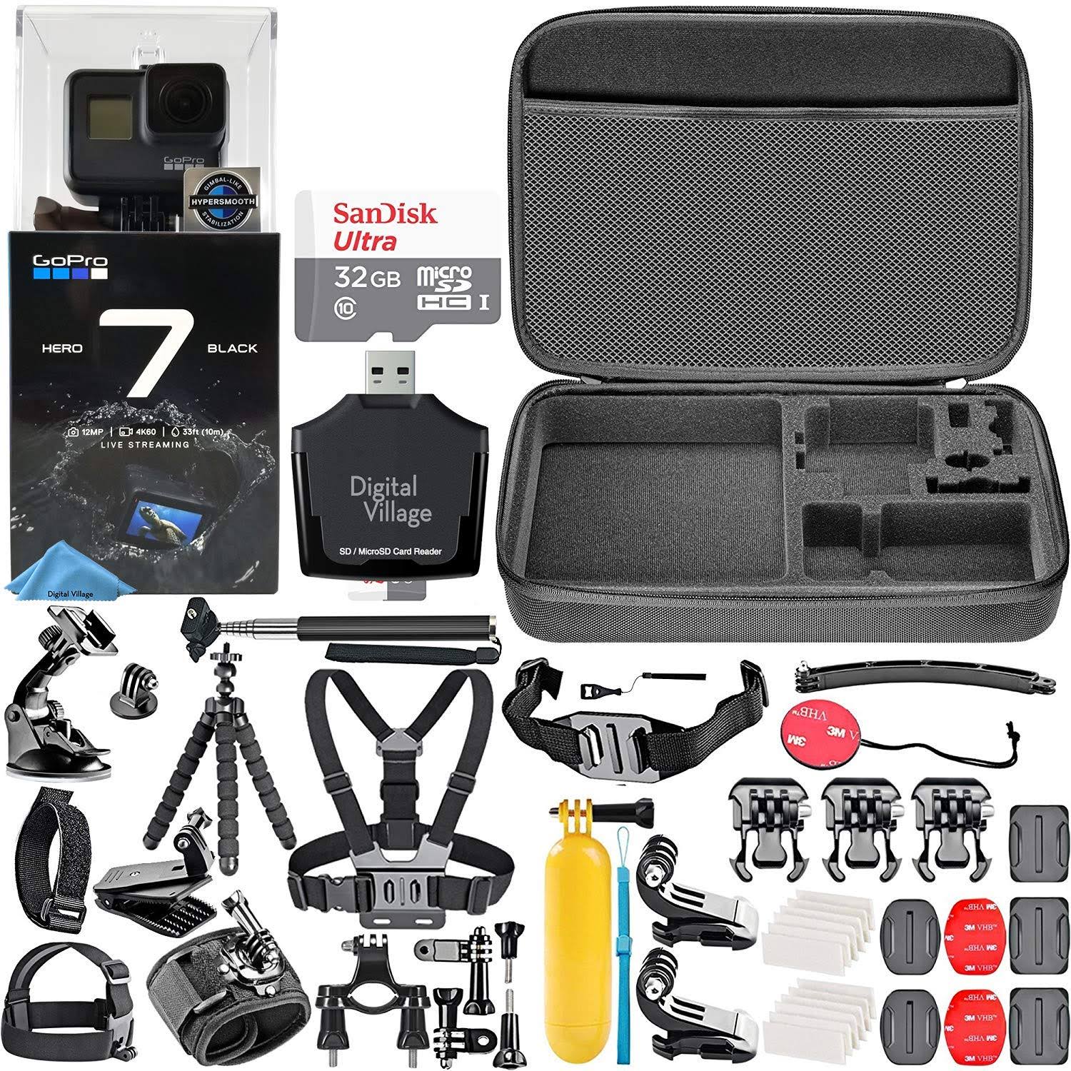 GoPro HERO6 Black 12.0 MP Ultra HD Action Camera - 4K