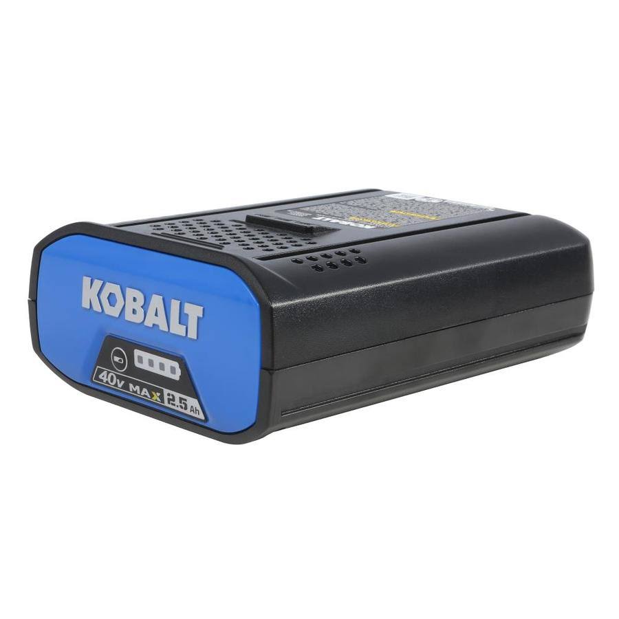 Kobalt 40-Volt Max 2.5 Ah Rechargeable Lithium Ion (Li-Ion) Cordless Power Equipment Battery | KB 2540C-06