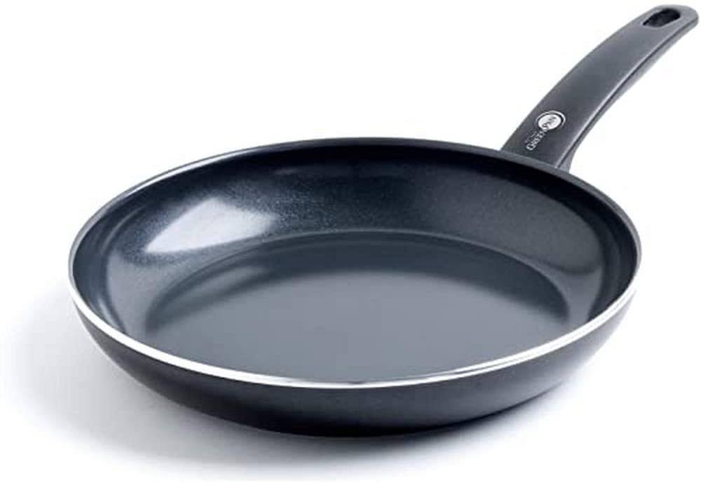 GreenPan Frying Pan, Non Stick, Toxin Ceramic Frypan - Induction u0026 Oven Safe Cookware - 26 cm, Black