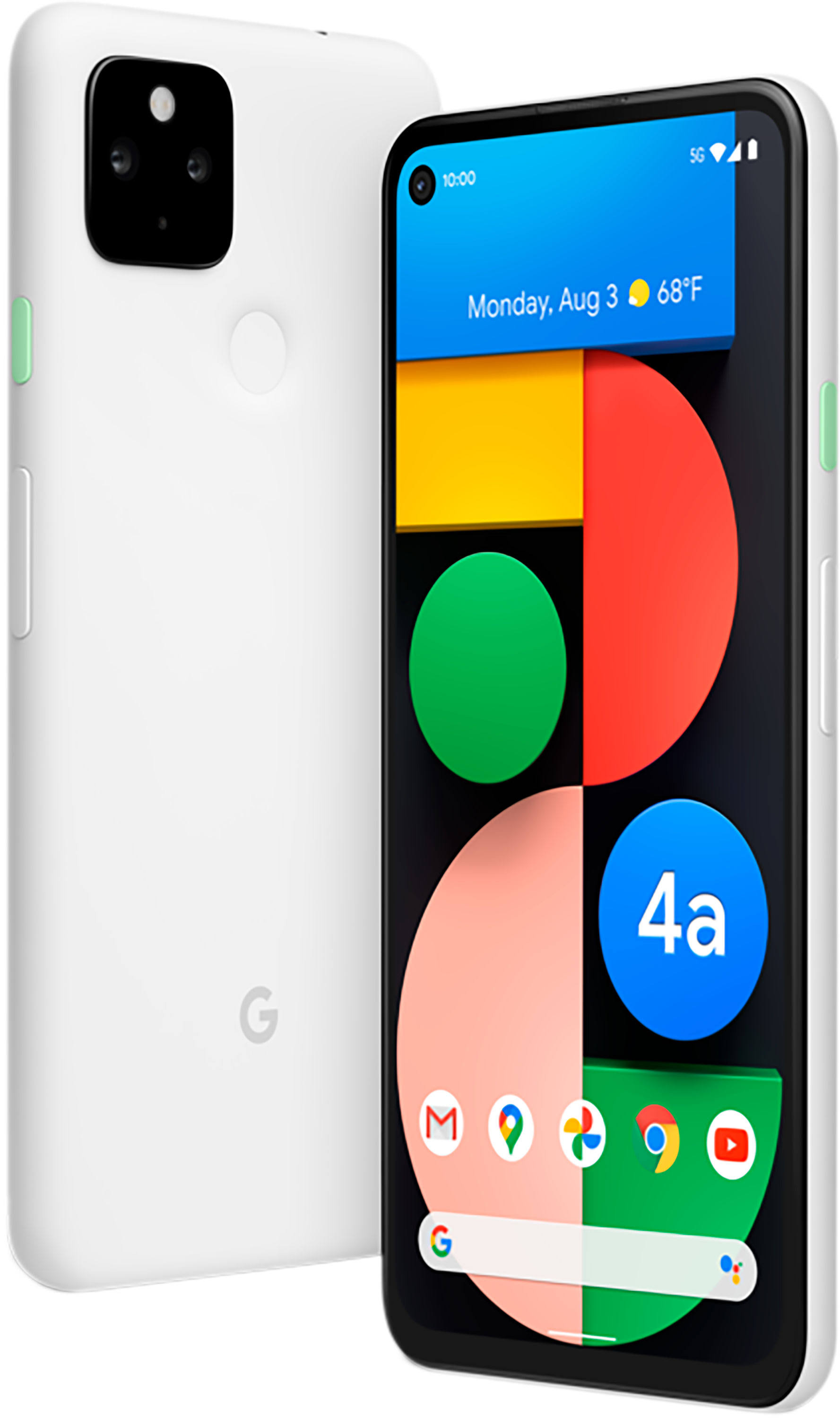 Google Pixel 4a (5G) - 128 GB - Clearly White - Verizon