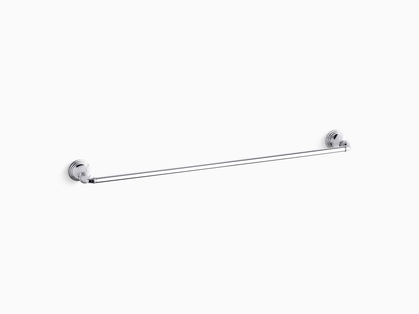 KOHLER K-10552-CP Devonshire 30 In. Towel Bar, Polished Chrome