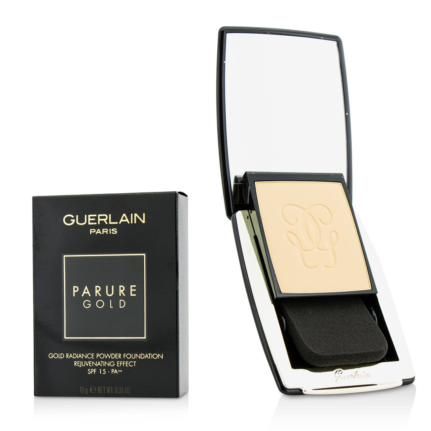 Guerlain - Parure Gold Rejuvenating Gold Radiance Powder Foundation SPF 15 - #31 Ambre Pale 10g/0.35oz