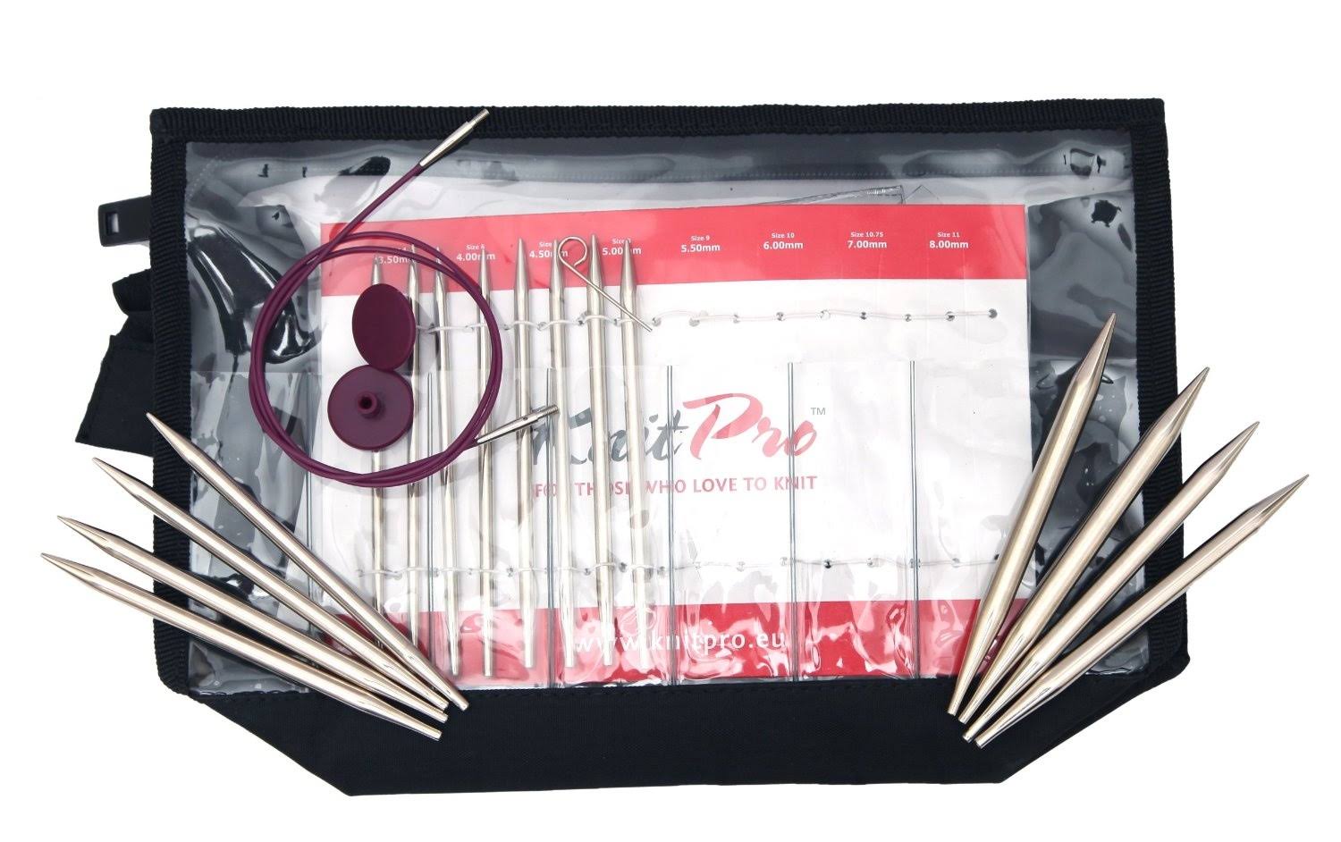 KnitPro - Deluxe -Interchangeable Needle Set - Nova Metal