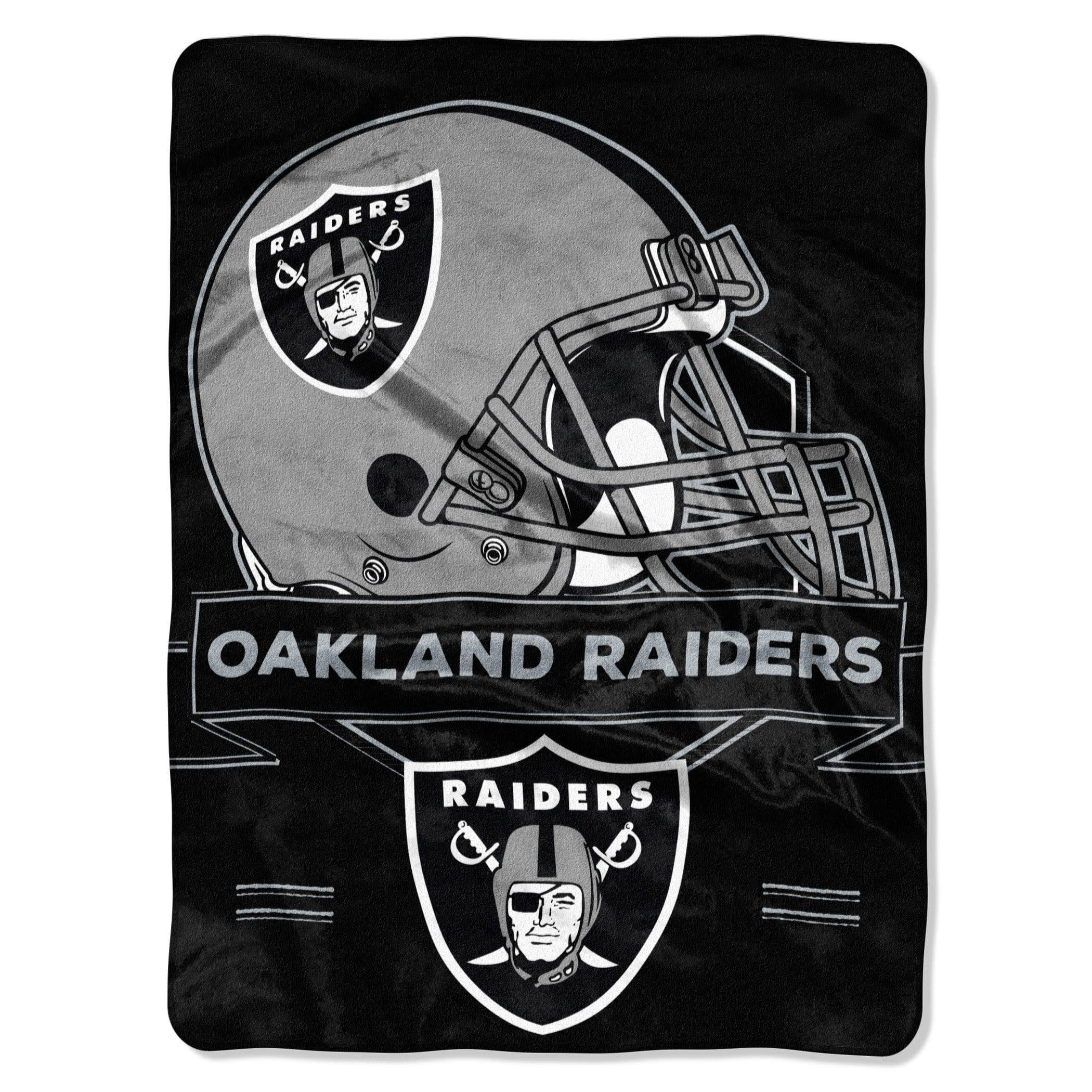 Oakland Raiders Prestige Raschel Blanket