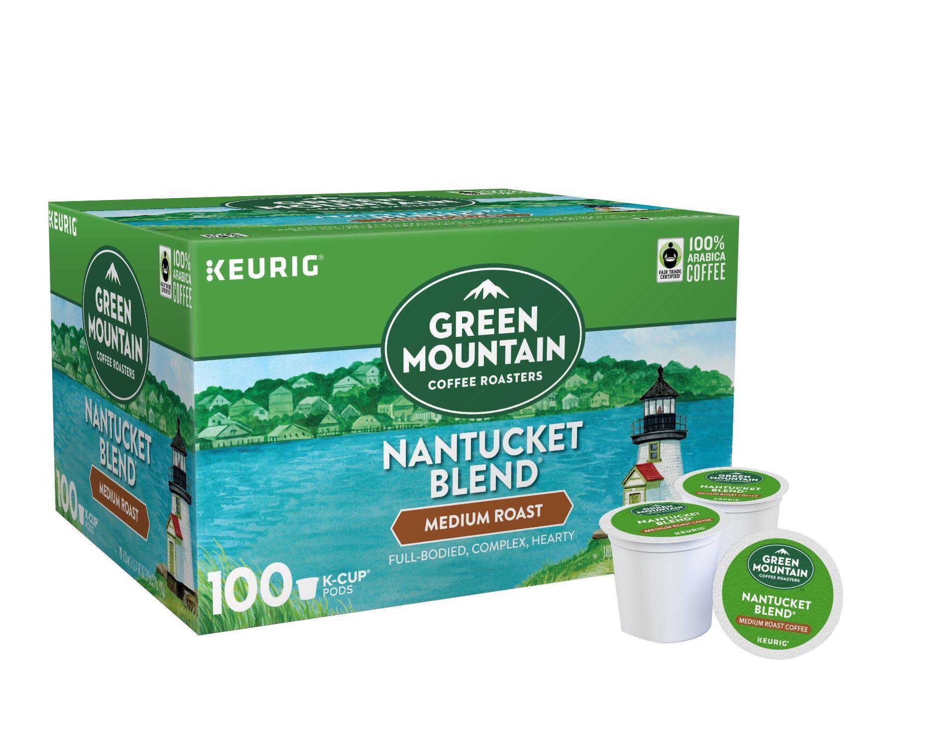 Green Mountain Coffee Nantucket Blend K-Cup Pods 100 Ct.