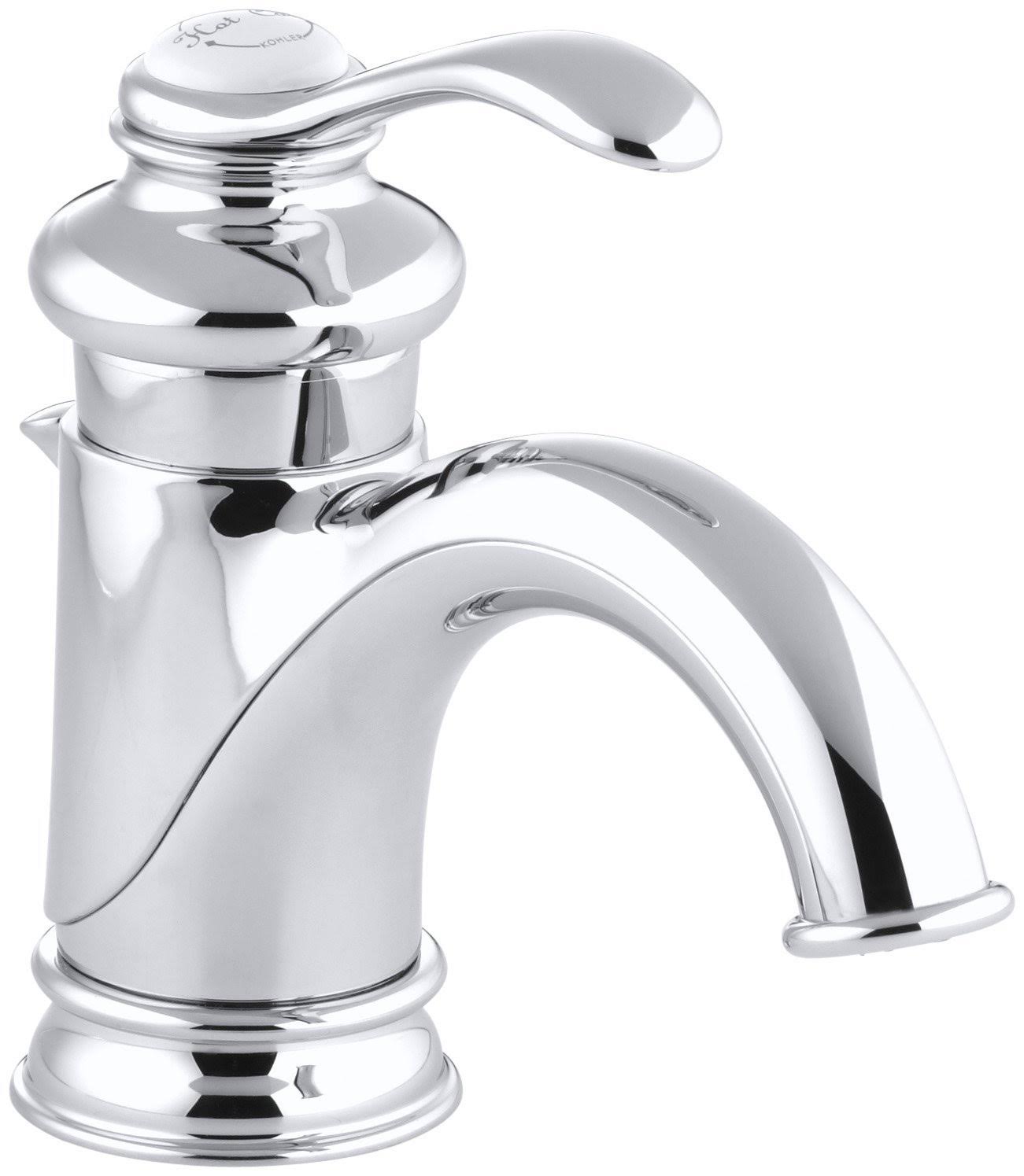 Kohler K-12182 Fairfax Single-Handle Bathroom Sink Faucet Polished Chrome