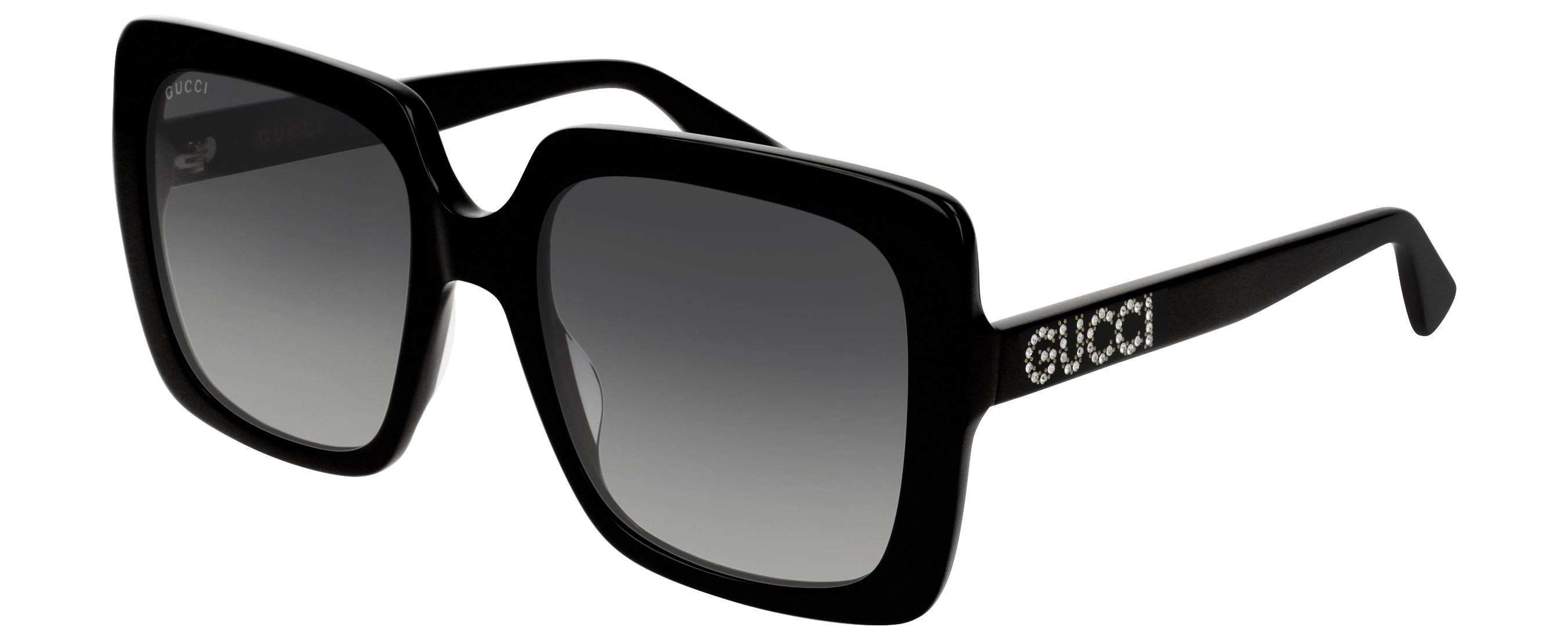 Gucci Women&s 54mm Square Sunglasses - Black One-Size