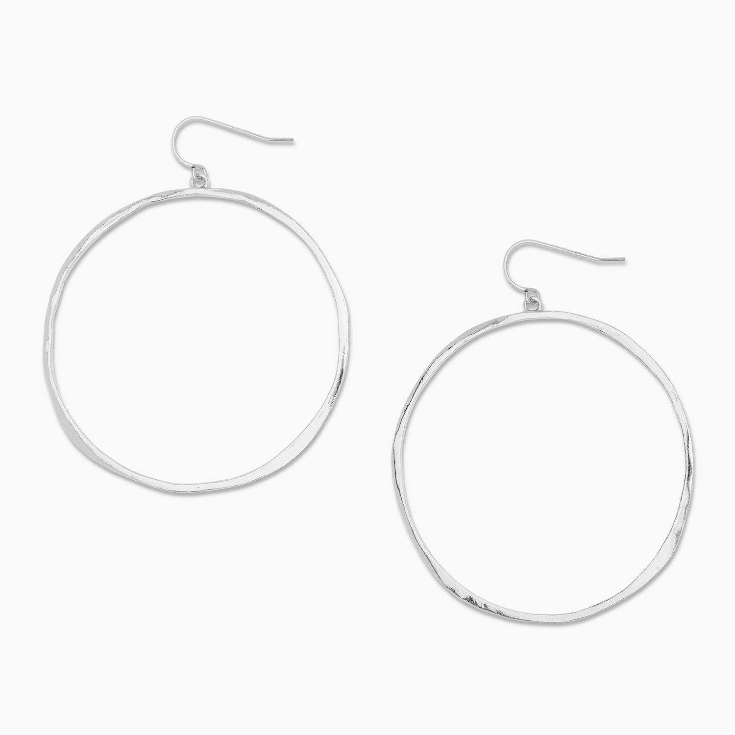 Gorjana - G Ring Earrings - Silver