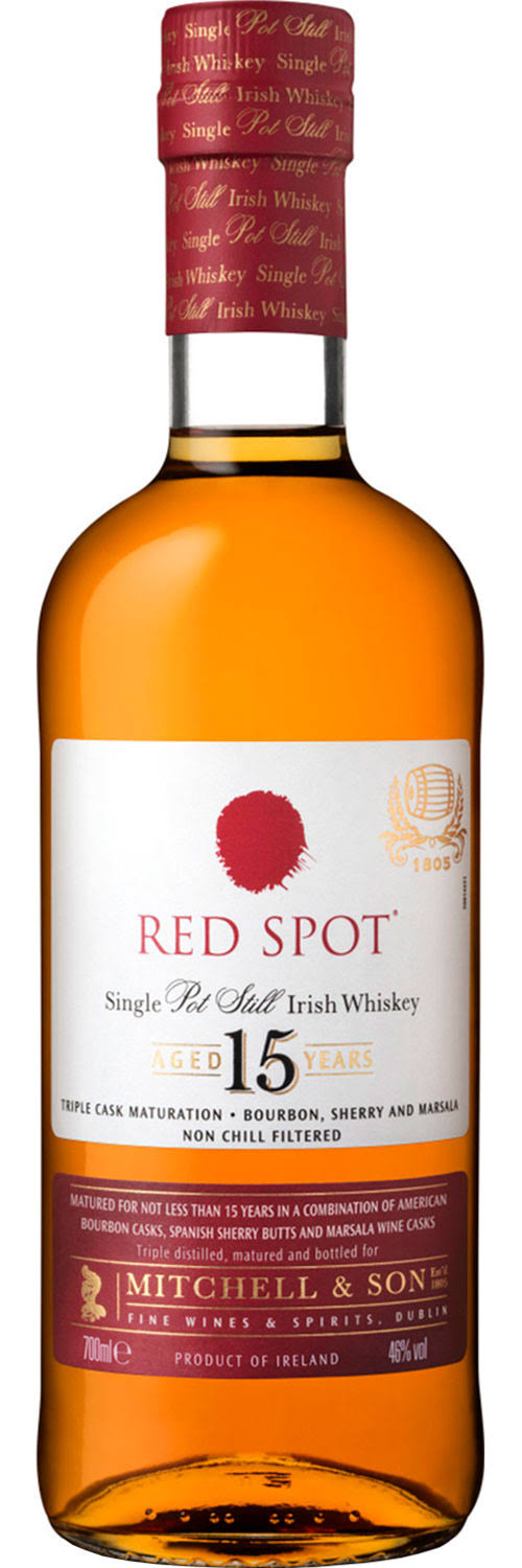 Red Spot Irish Whiskey 15 Year