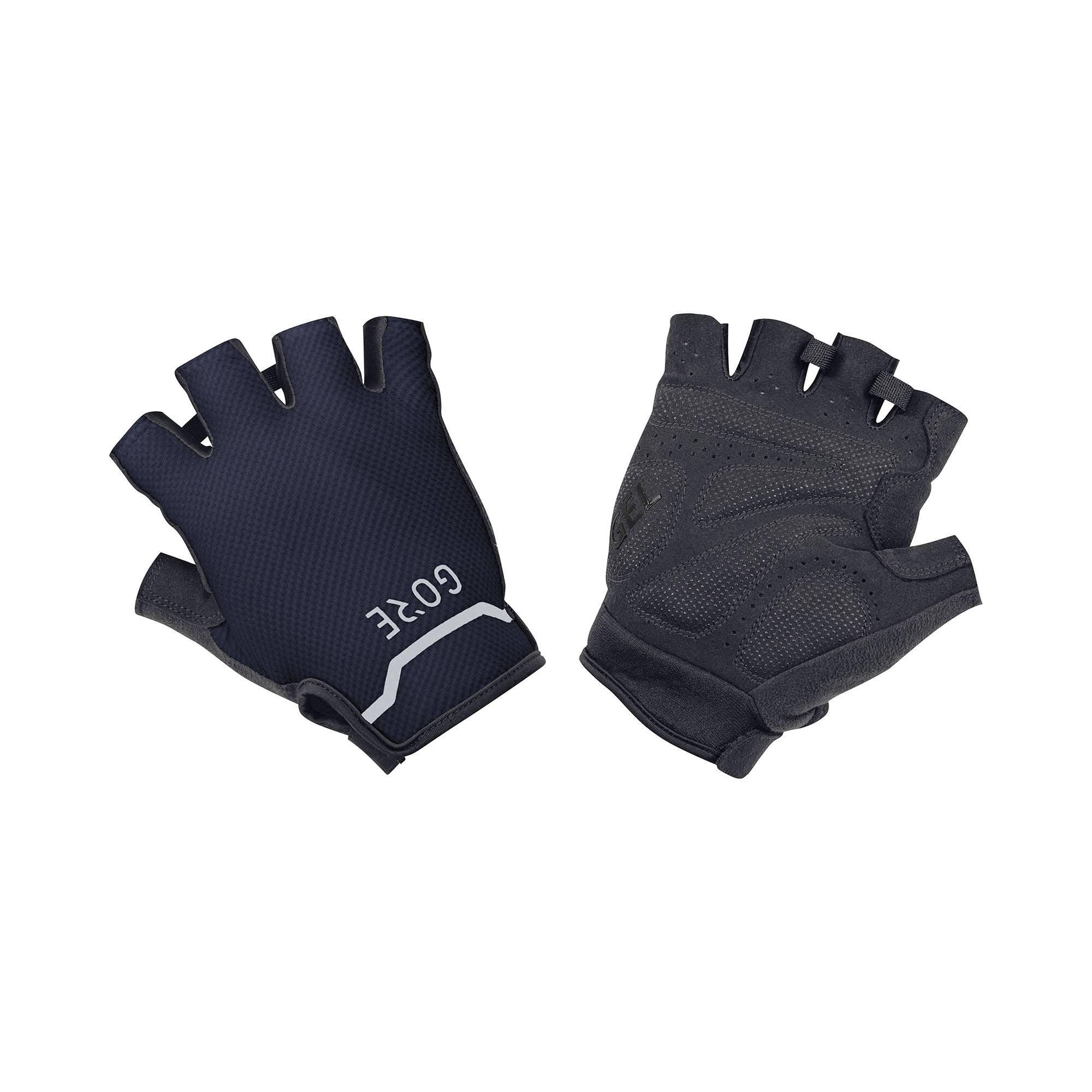 Gore Wear C5 Short Gloves Black/Orbit Blue, L