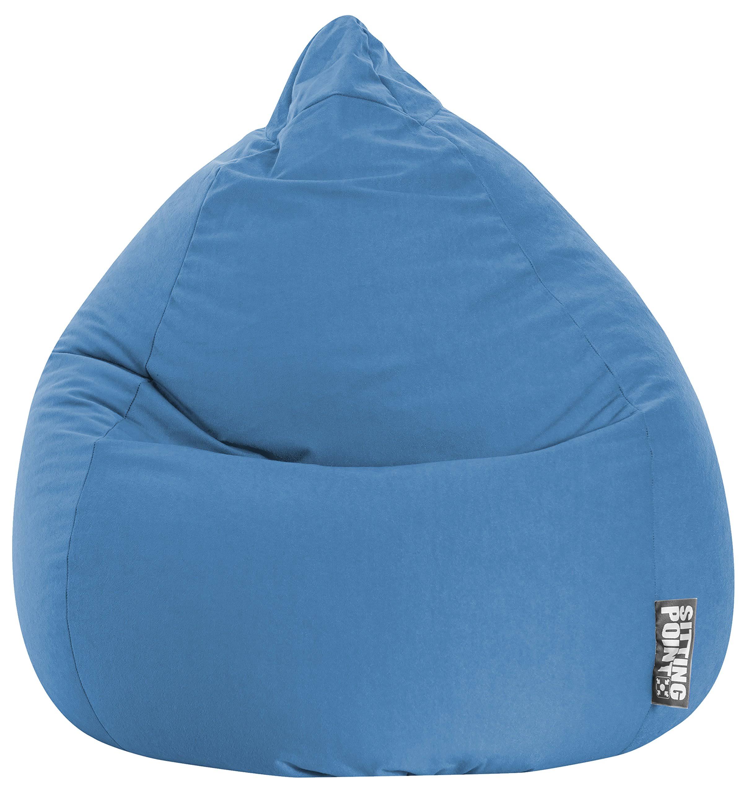 Gouchee Home Easy Microfiber Bean Bag Chair - Blue