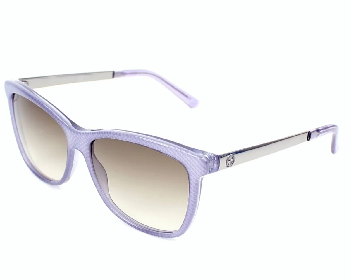 Gucci 3675/S Sunglasses 04WQ Lilac Emboss 56-15-140