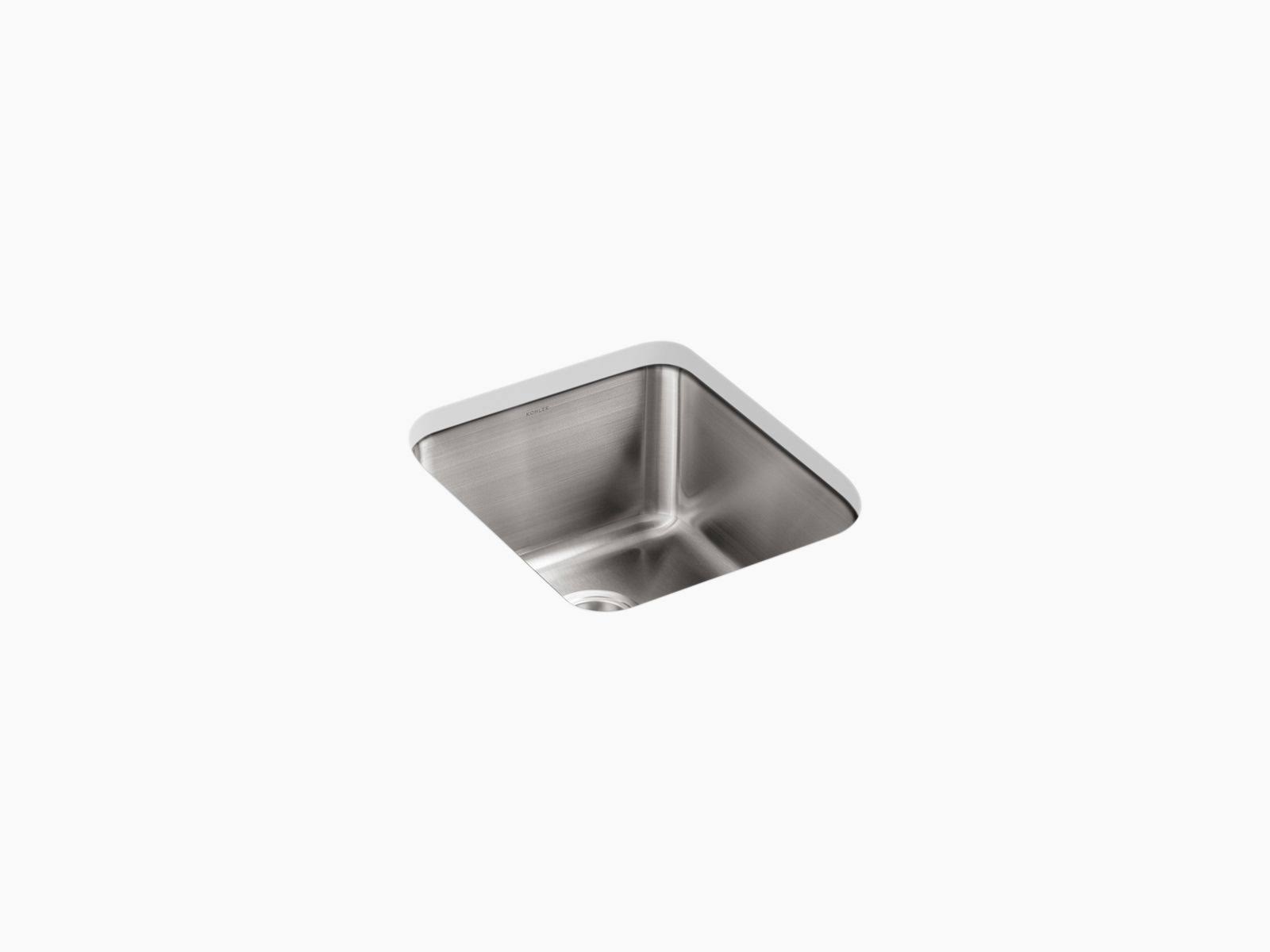 Kohler K-3330-NA Undertone Kitchen Sink Stainless Steel