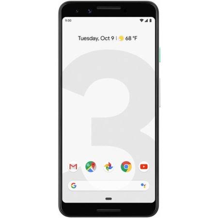 Google Pixel 3 G013a Smartphone Unlocked - 64 GB, Black, Refurbished, Size: Large