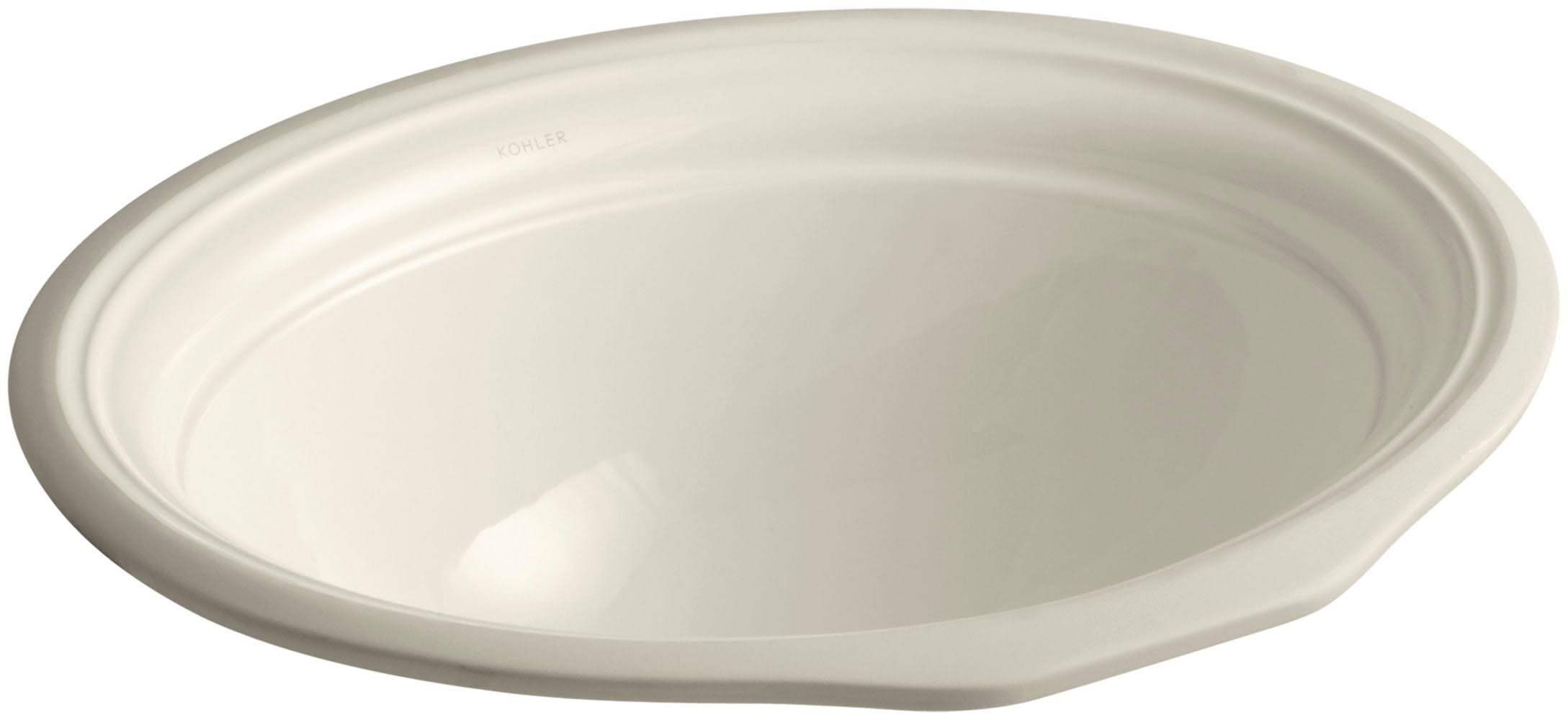 KOHLER K-2336-47 Devonshire 18-1/8x22 under-mount bathroom sink - Almond