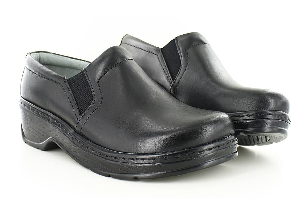 Klogs Men&s Naples Black Leather