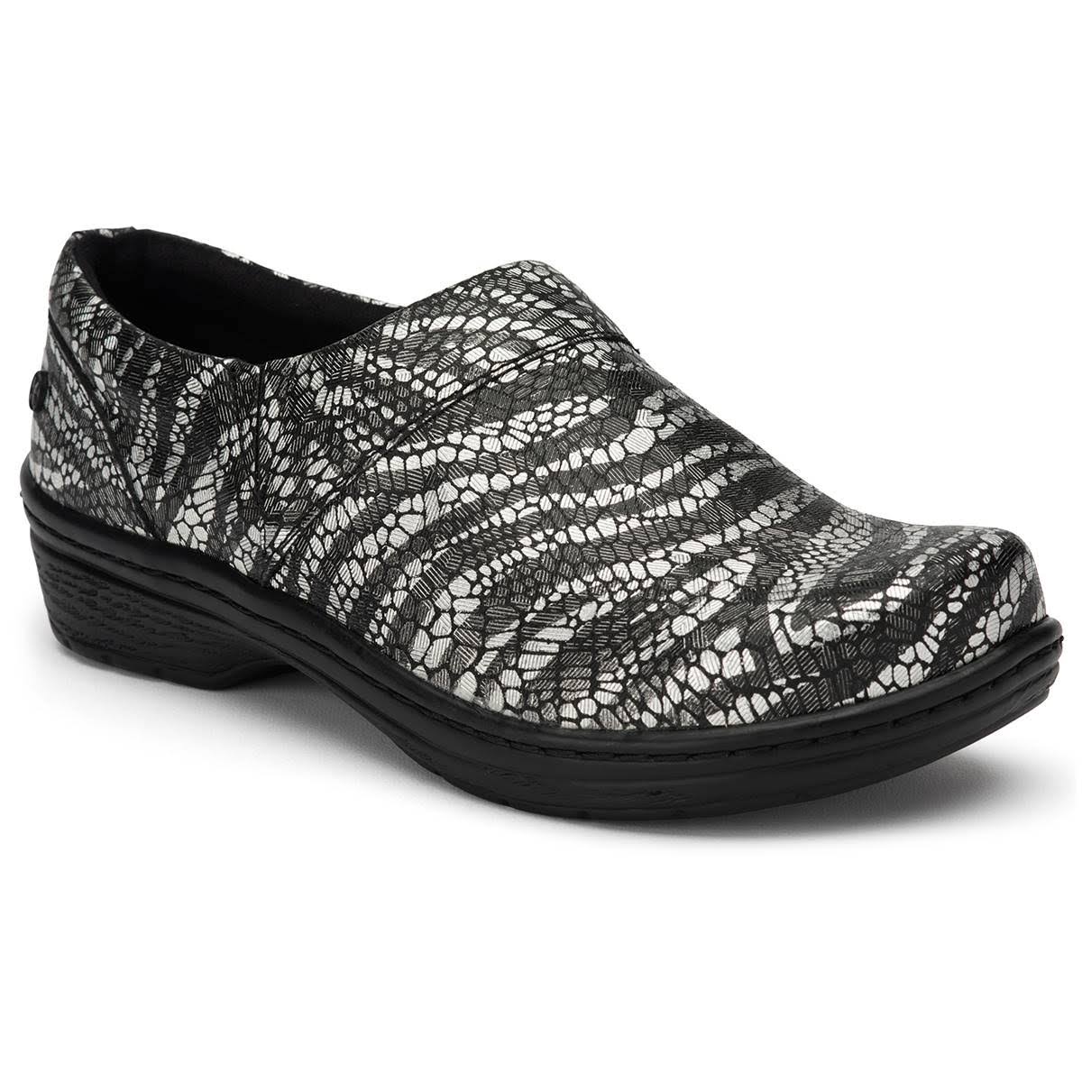 Klogs Mission 9 Women&s Zebra-Silver
