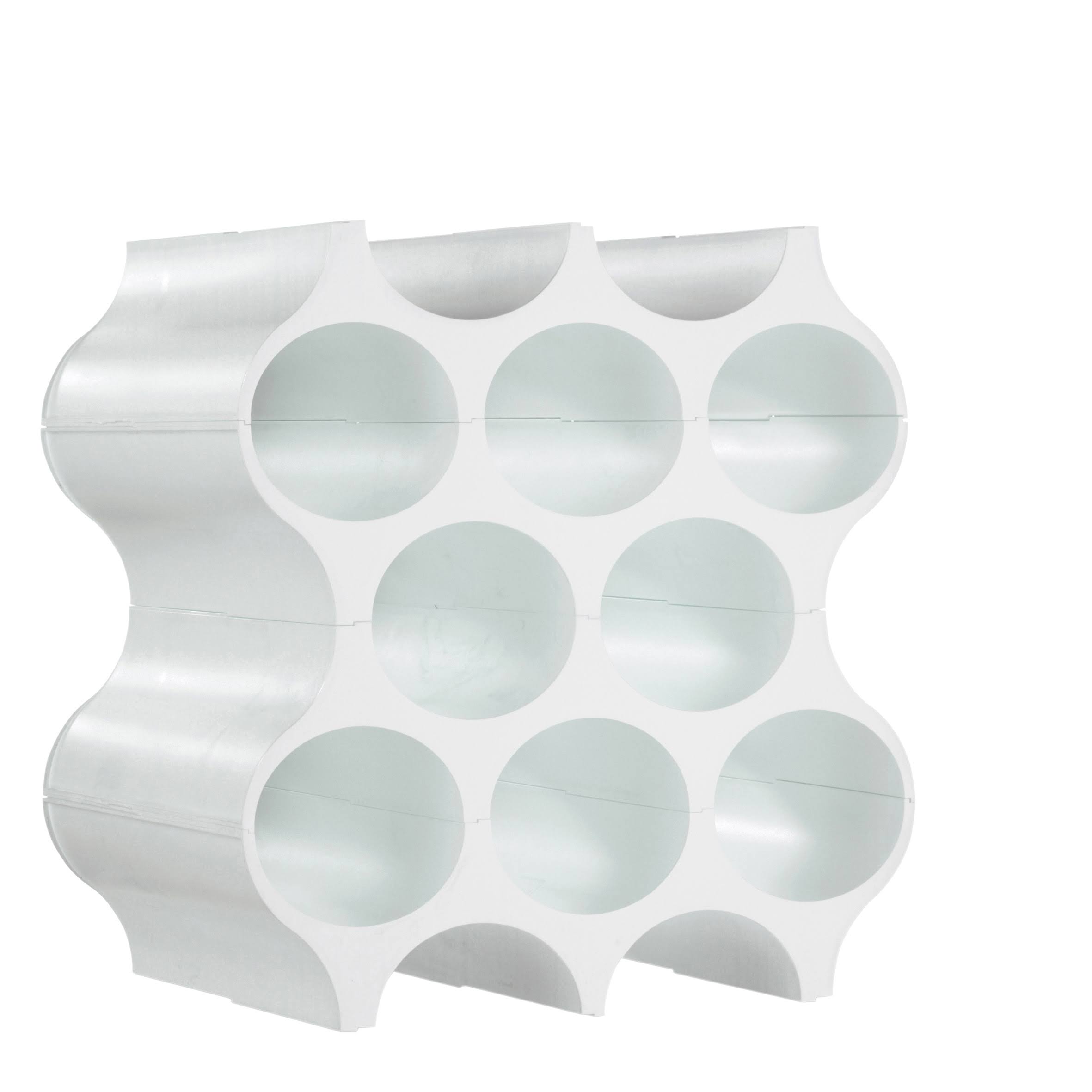 Koziol - Wine Rack Set Up, Solid White