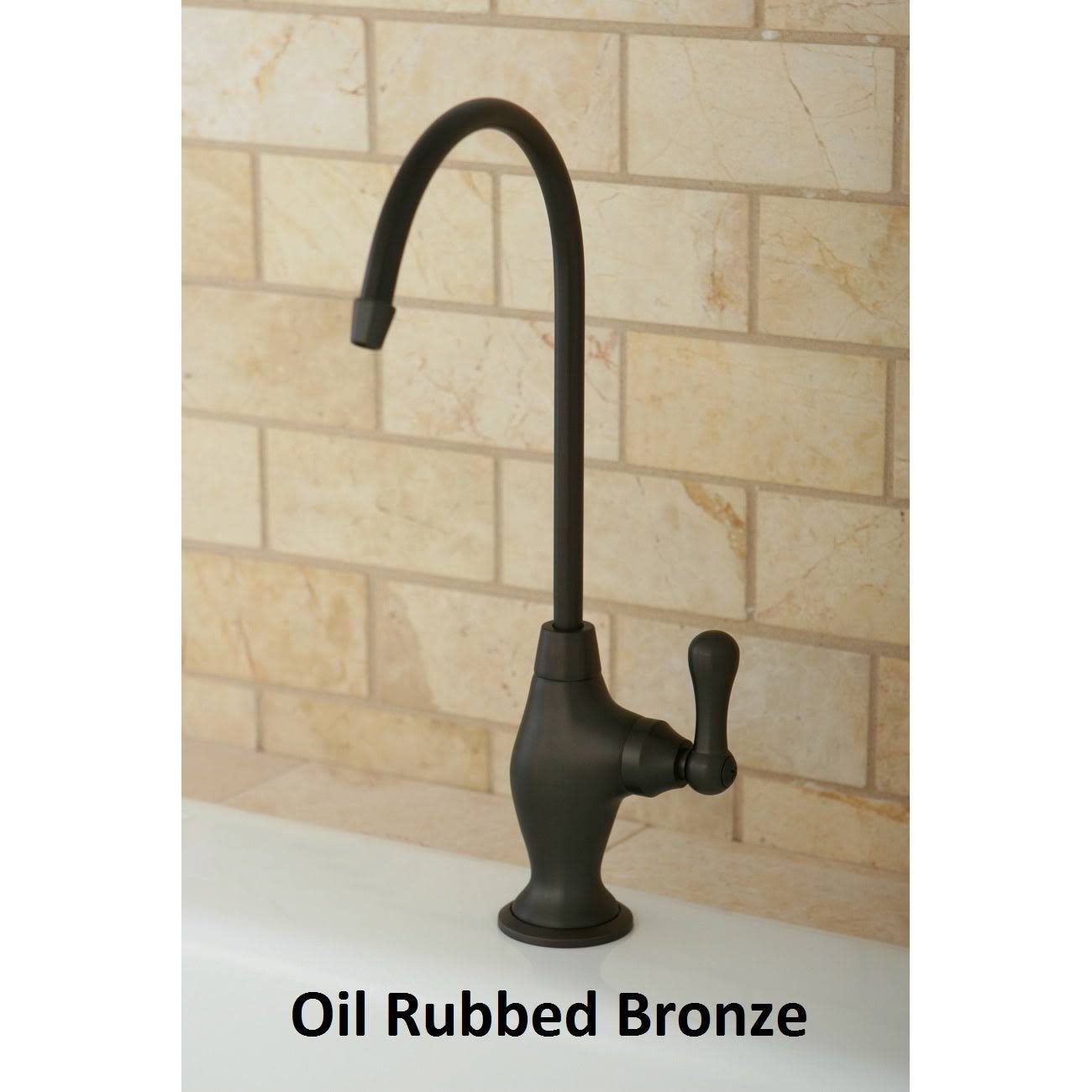 Brushed Nickel Single-Handle Brass Water Filter Faucet - Oil Rubbed Bronze