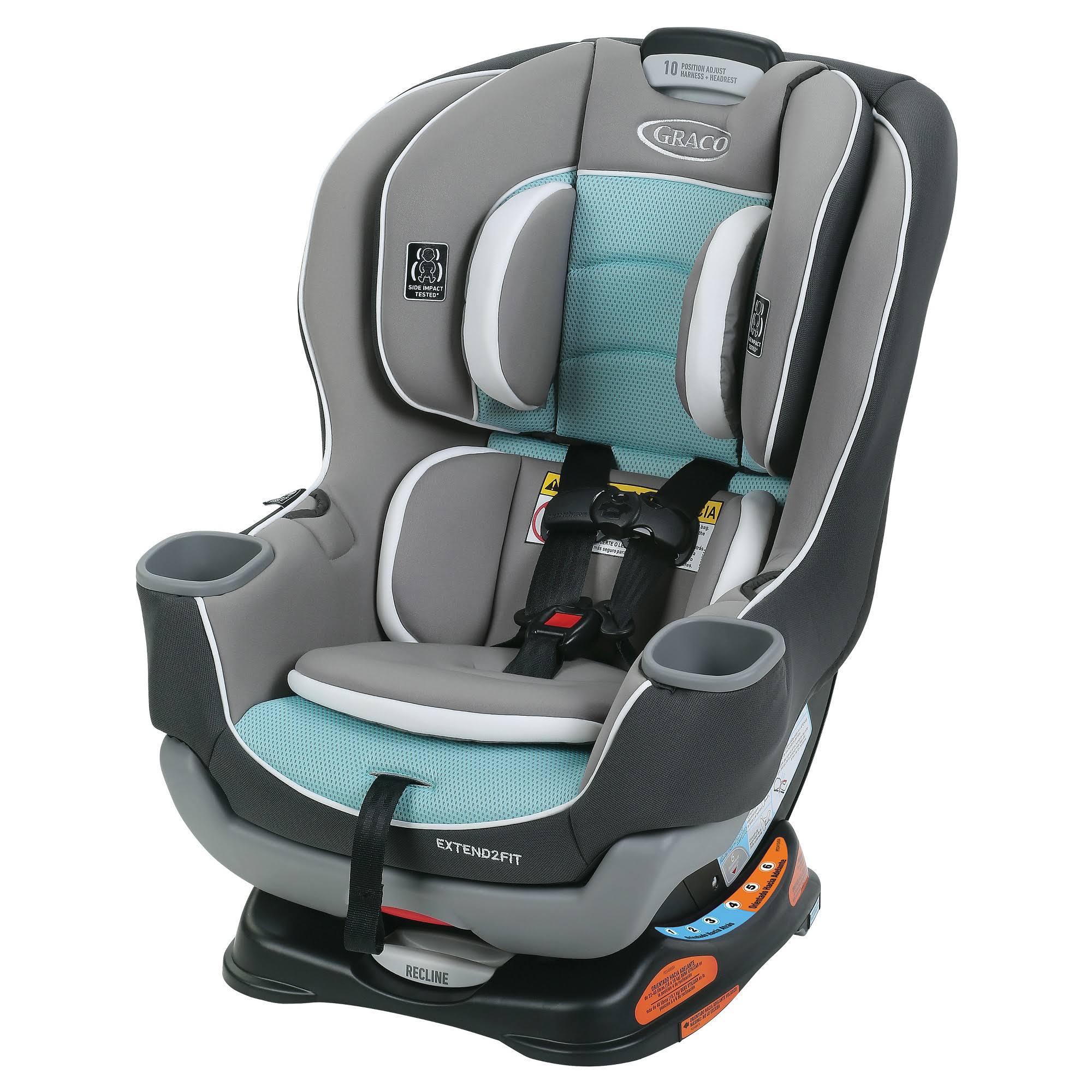 Graco - Extend2Fit Convertible Car Seat, Spire