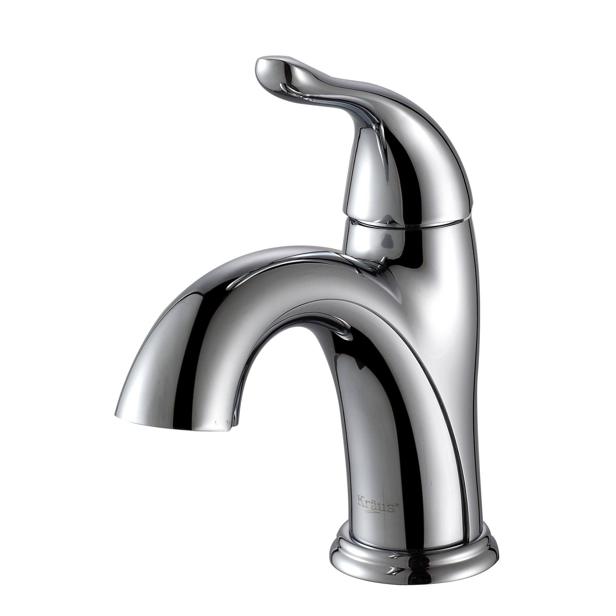 Kraus Arcus Single Hole Bathroom Faucet - Chrome FUS-1011CH