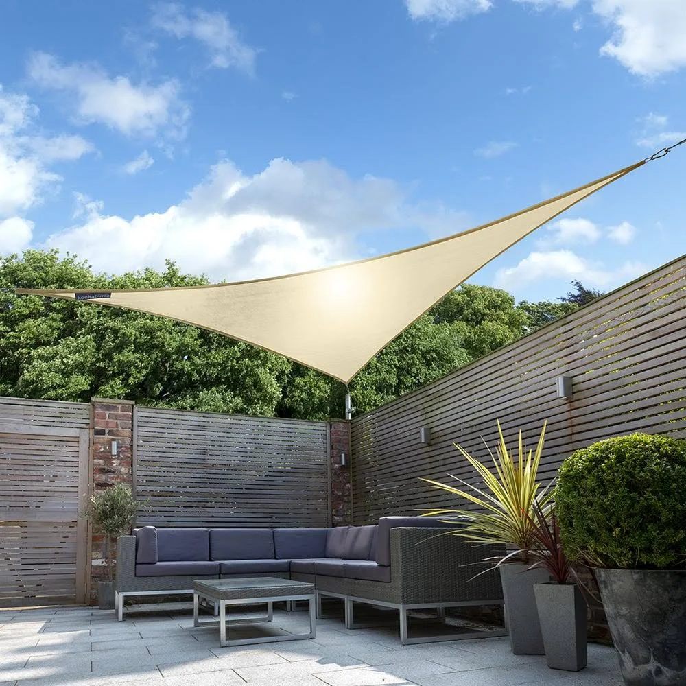 Kookaburra 11ft 10x22 Sand Breathable Party Triangle Sail Shade